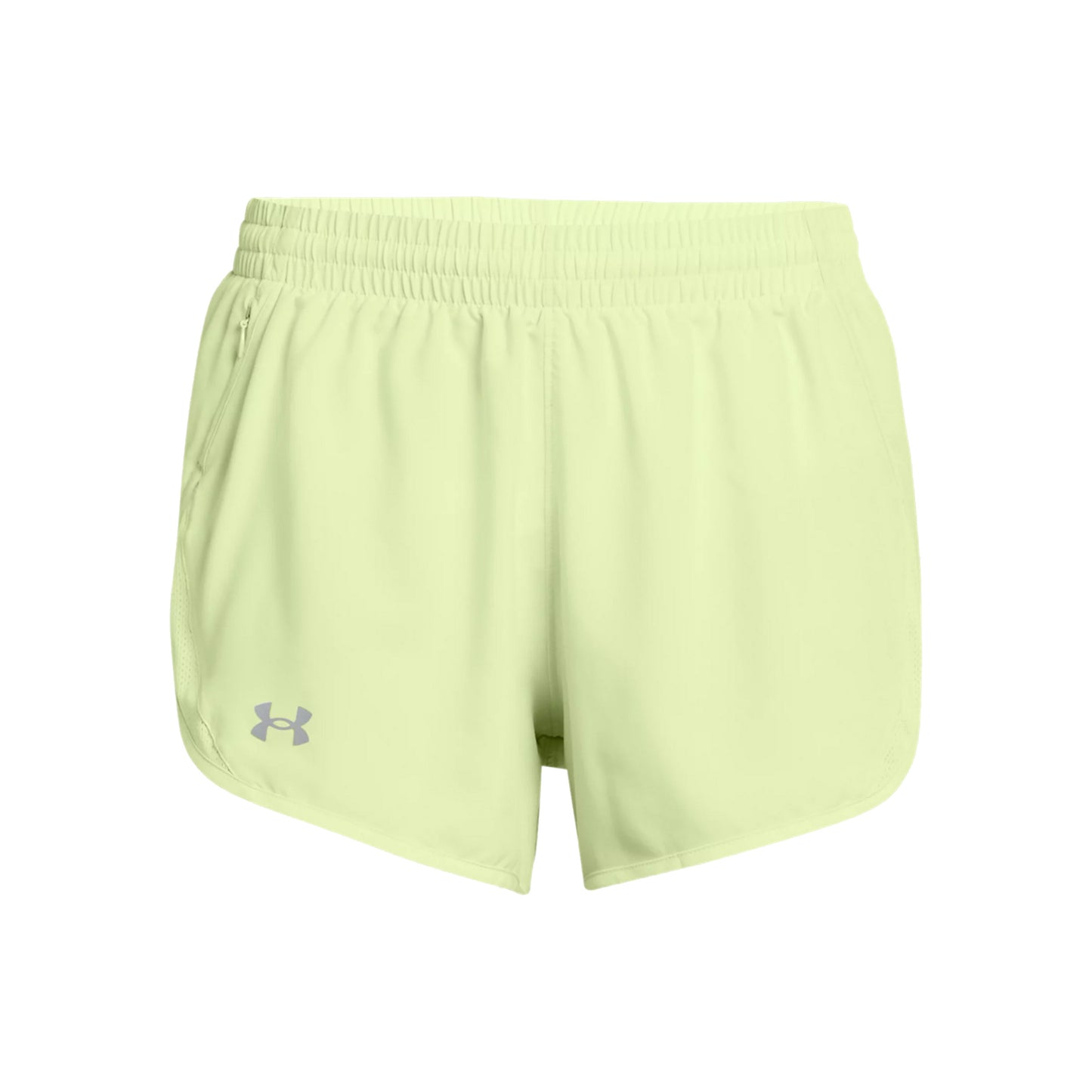 Under Armour Fly By 3in  Short de running Femmes - vert