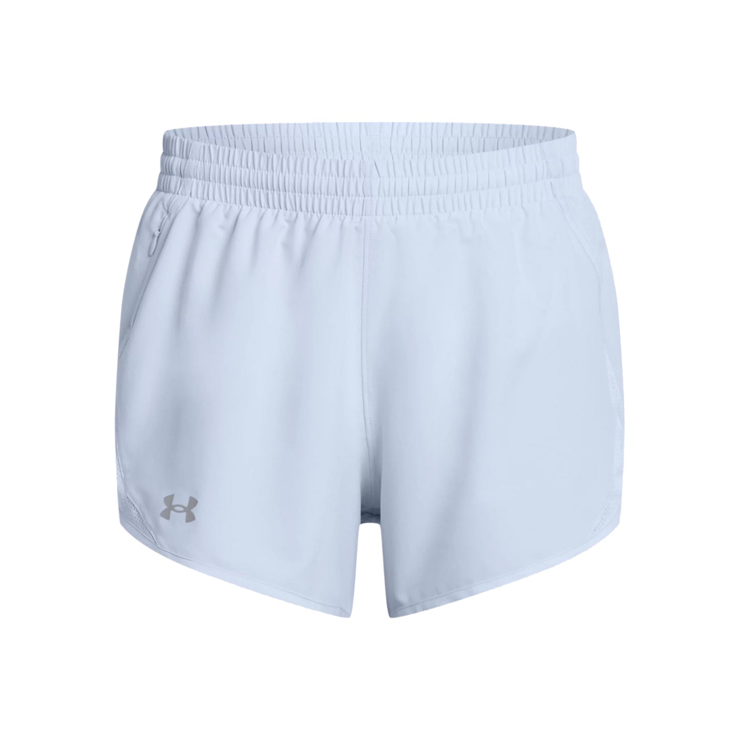 Under Armour Fly By 3in  Short de running Femmes - bleu clair