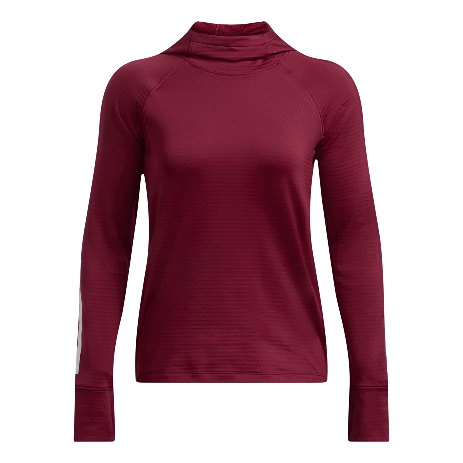 Under Armour Launch Elite Coldweather Balaclava Sweat à capuche Femmes - rouge foncé,