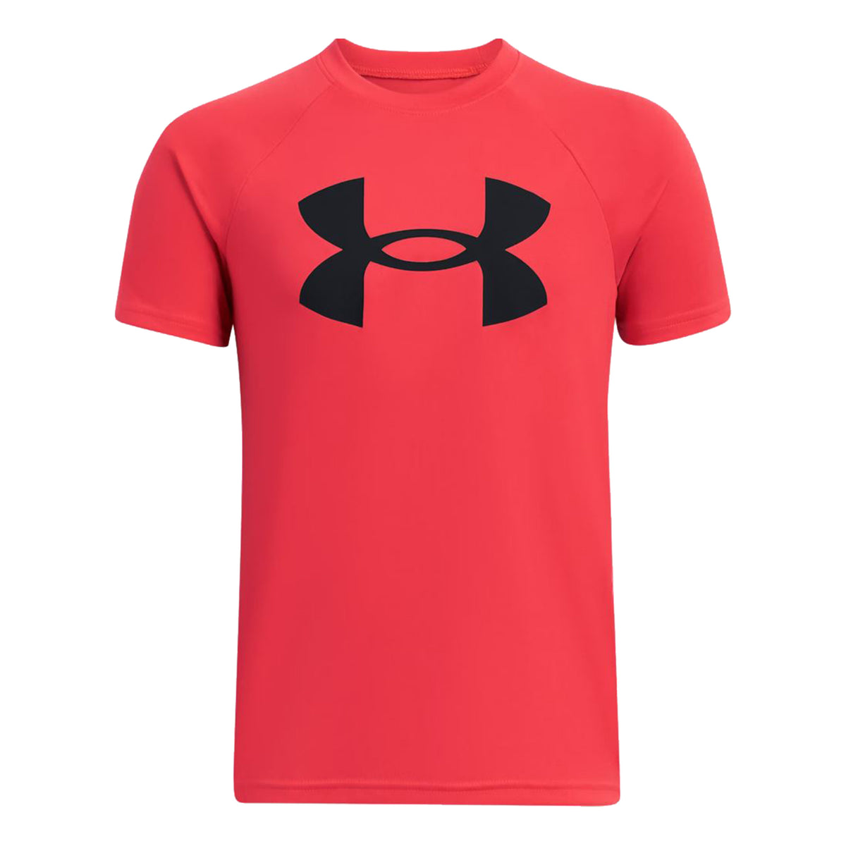 Under Armour Tech Big Logo T-shirt Garçons - rouge,