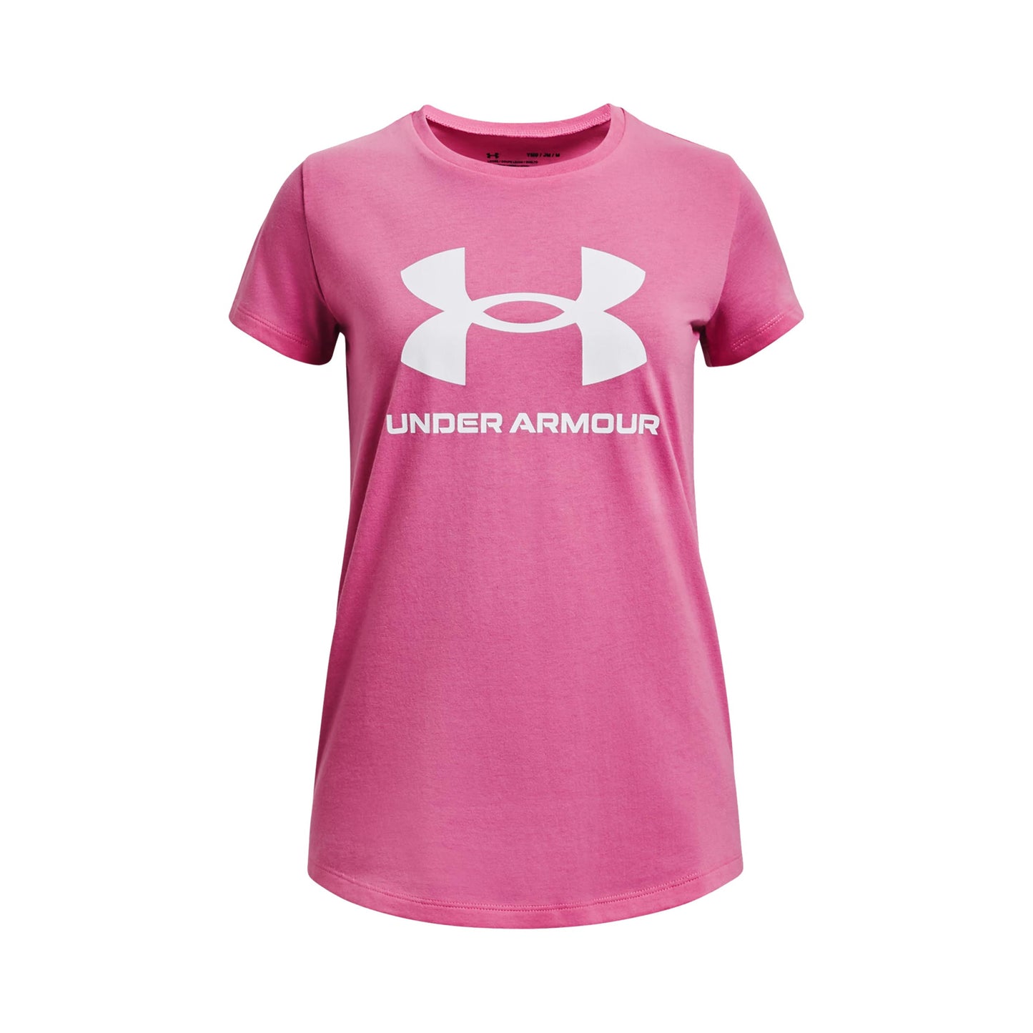 Under Armour Sportstyle Logo T-shirt Filles - pink, pink
