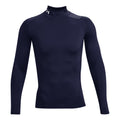 Armour Comp Mock Haut manches longues Hommes - bleu,