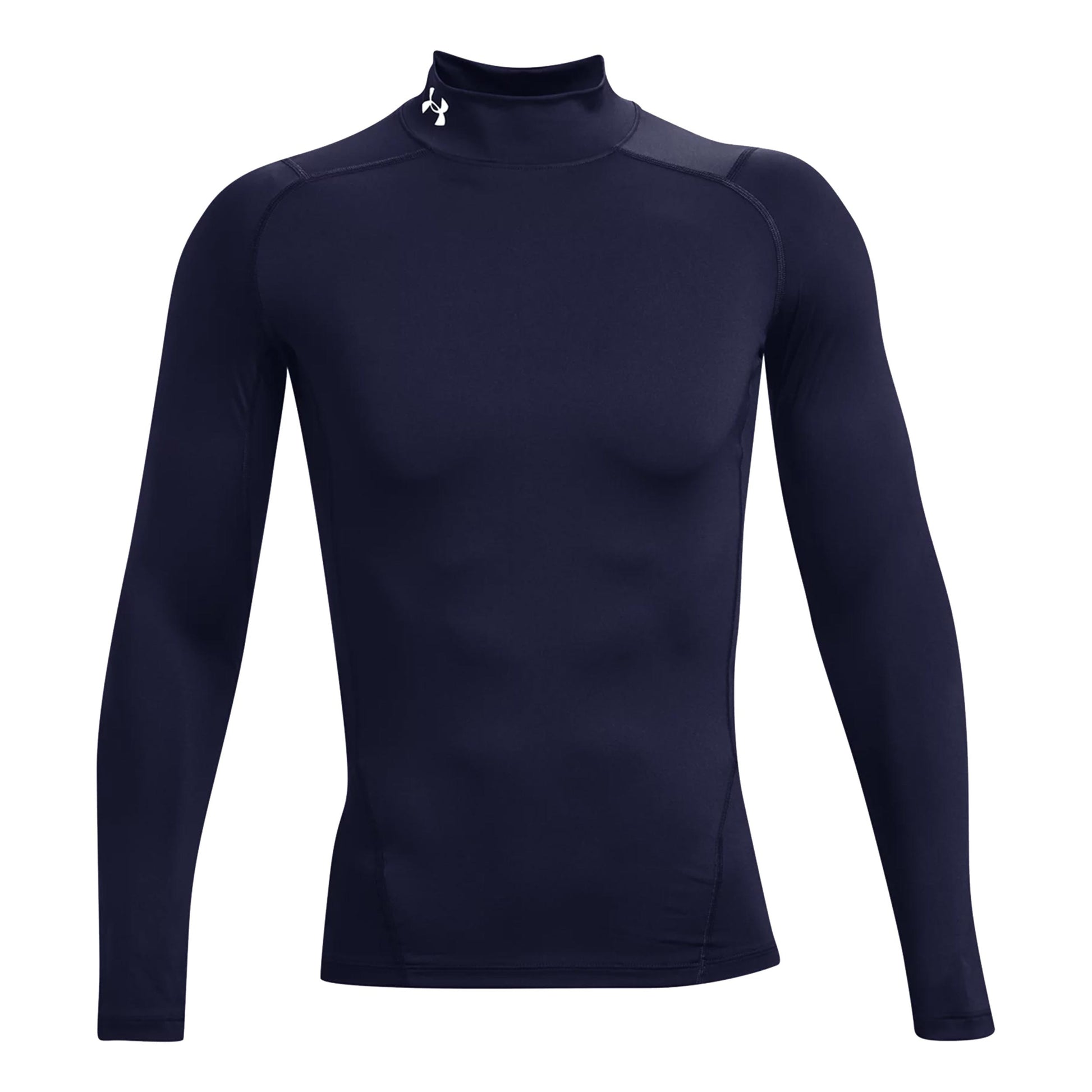Under Armour Armour Comp Mock Haut manches longues Hommes - bleu,