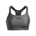 HeatGear High Soutien-gorge Sport Femmes-Gris