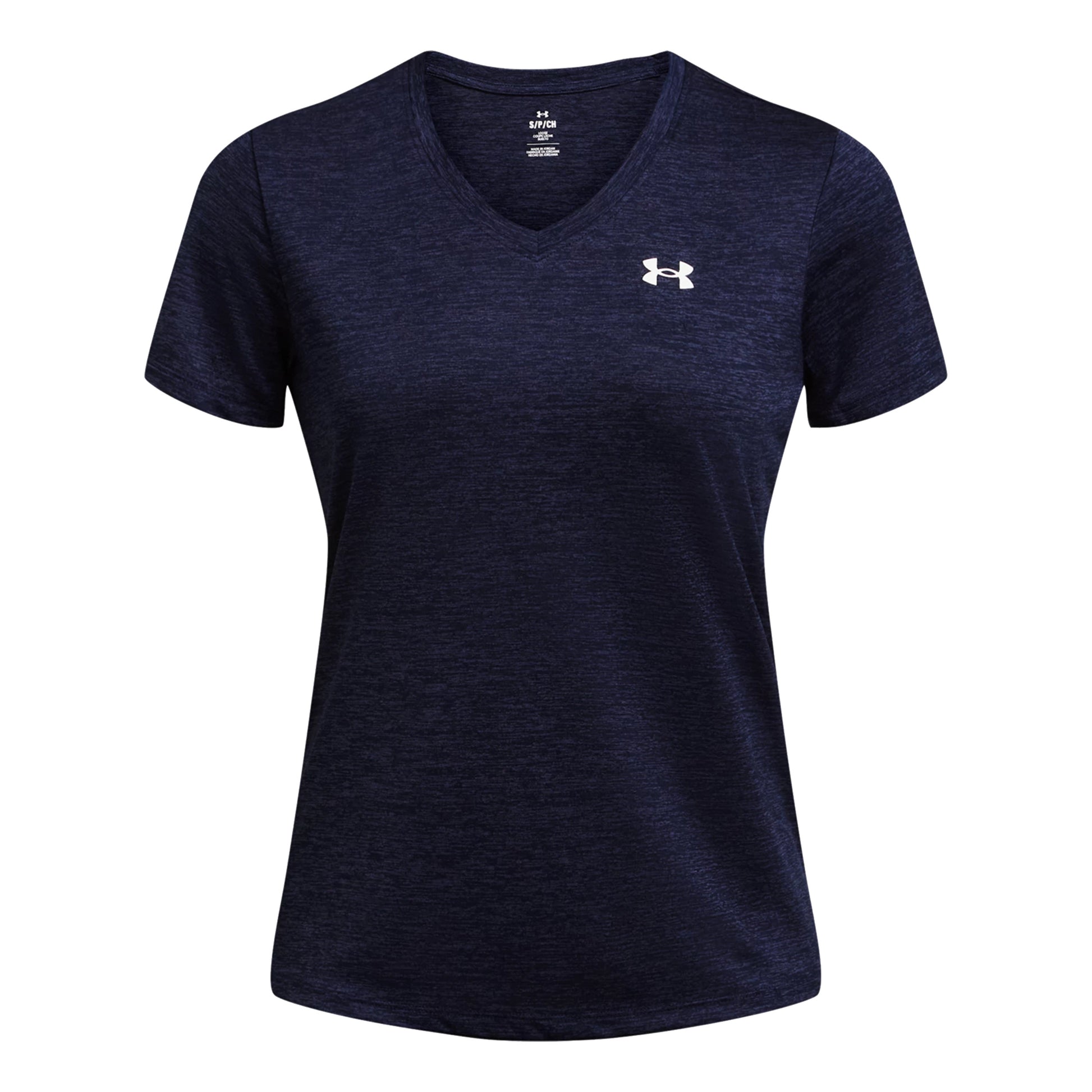 Under Armour Tech SSV Twist T-shirt Femmes-Bleu