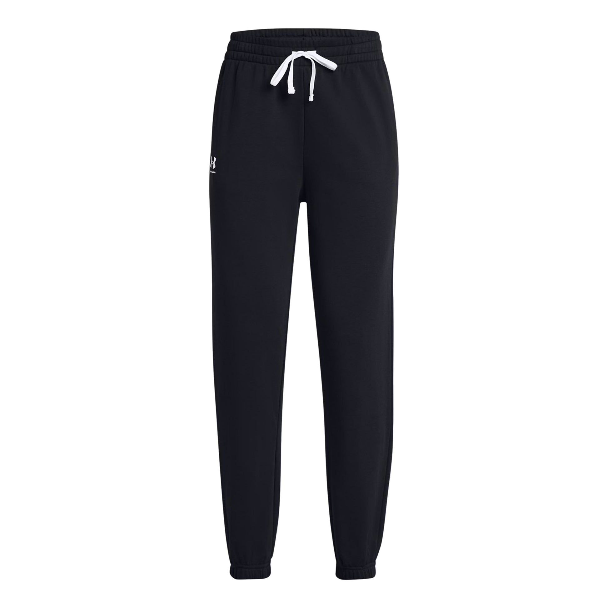 Under Armour Rival Terry Pantalon Survêtement Femmes-Noir,Blanc