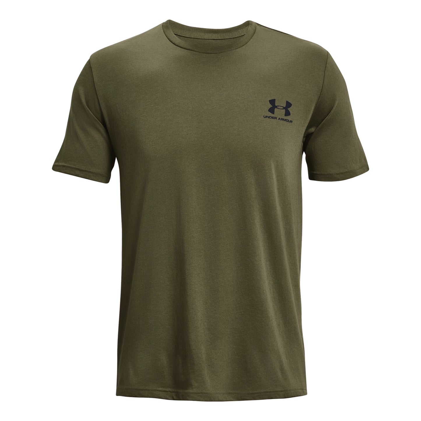 Under Armour Sportstyle Left Chef T-shirt Hommes - vert olive, noir