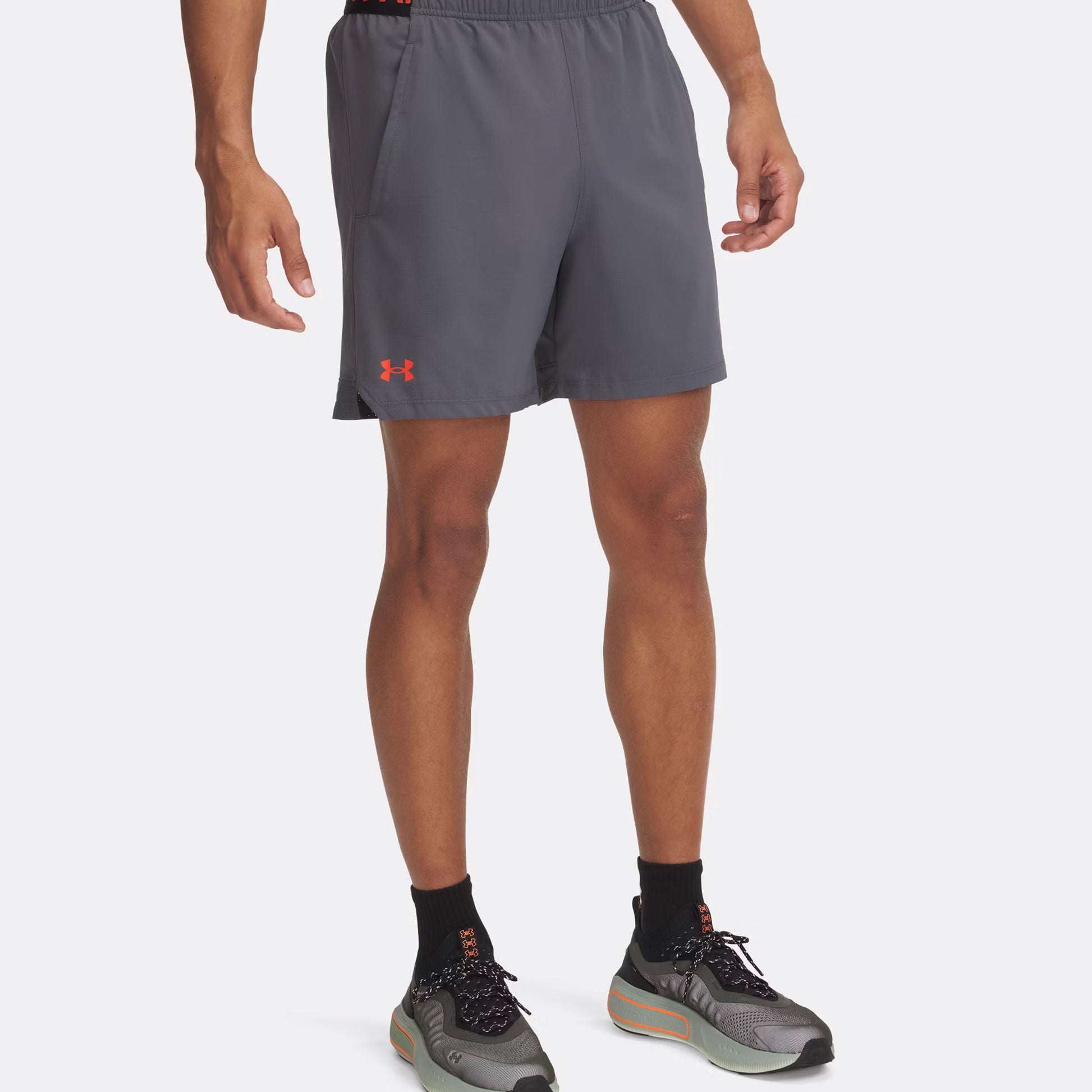 Under Armour Vansih Woven 6in Shorts Hommes - gris,