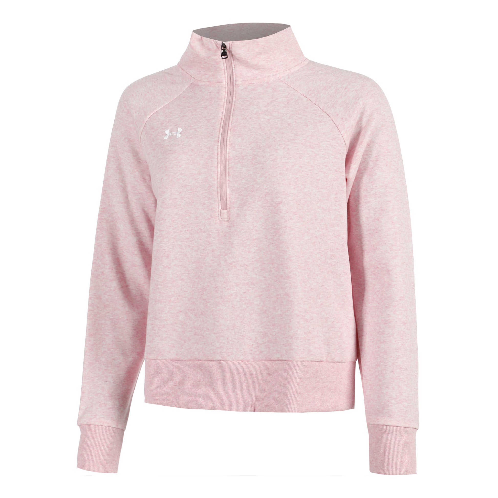 Under Armour Rival Fleece Half-Zip Sweat-shirt Femmes-Pink