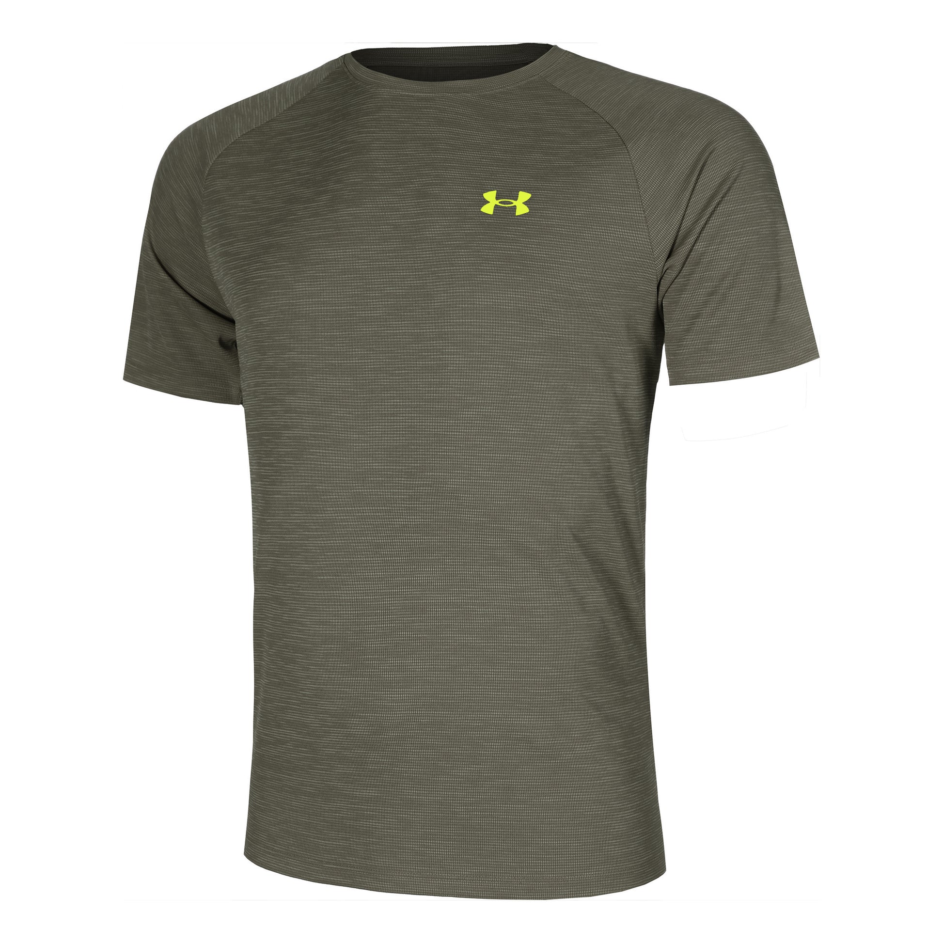 Under Armour Tech Textured T-shirt Hommes - vert foncé,