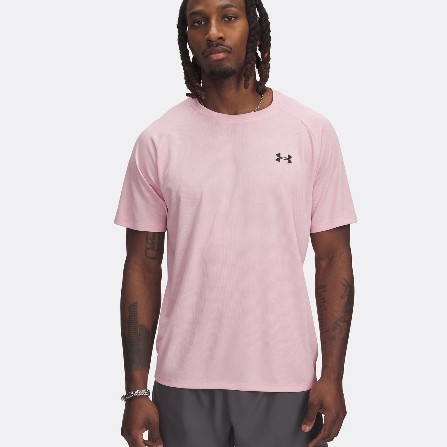 Under Armour Tech Textured T-shirt Hommes - rosé,