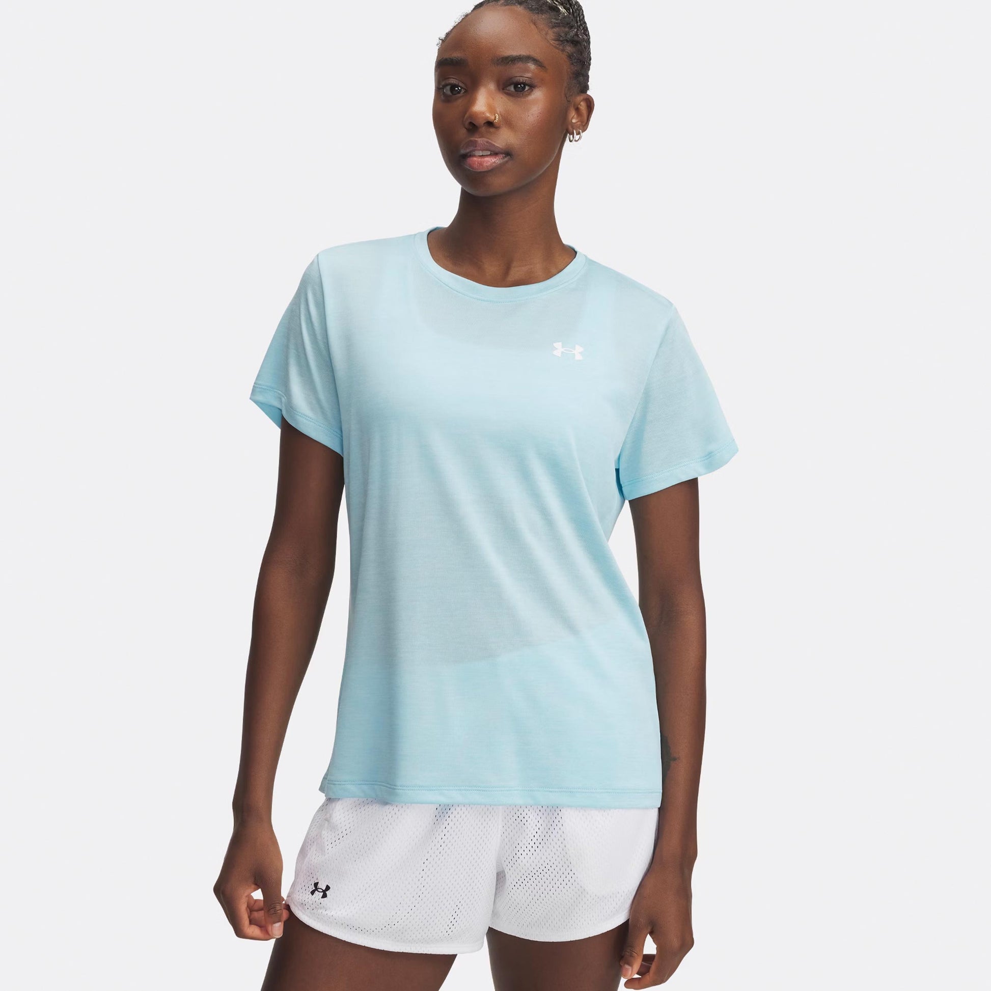 Under Armour Tech Twist T-shirt Femmes - mint, blanc