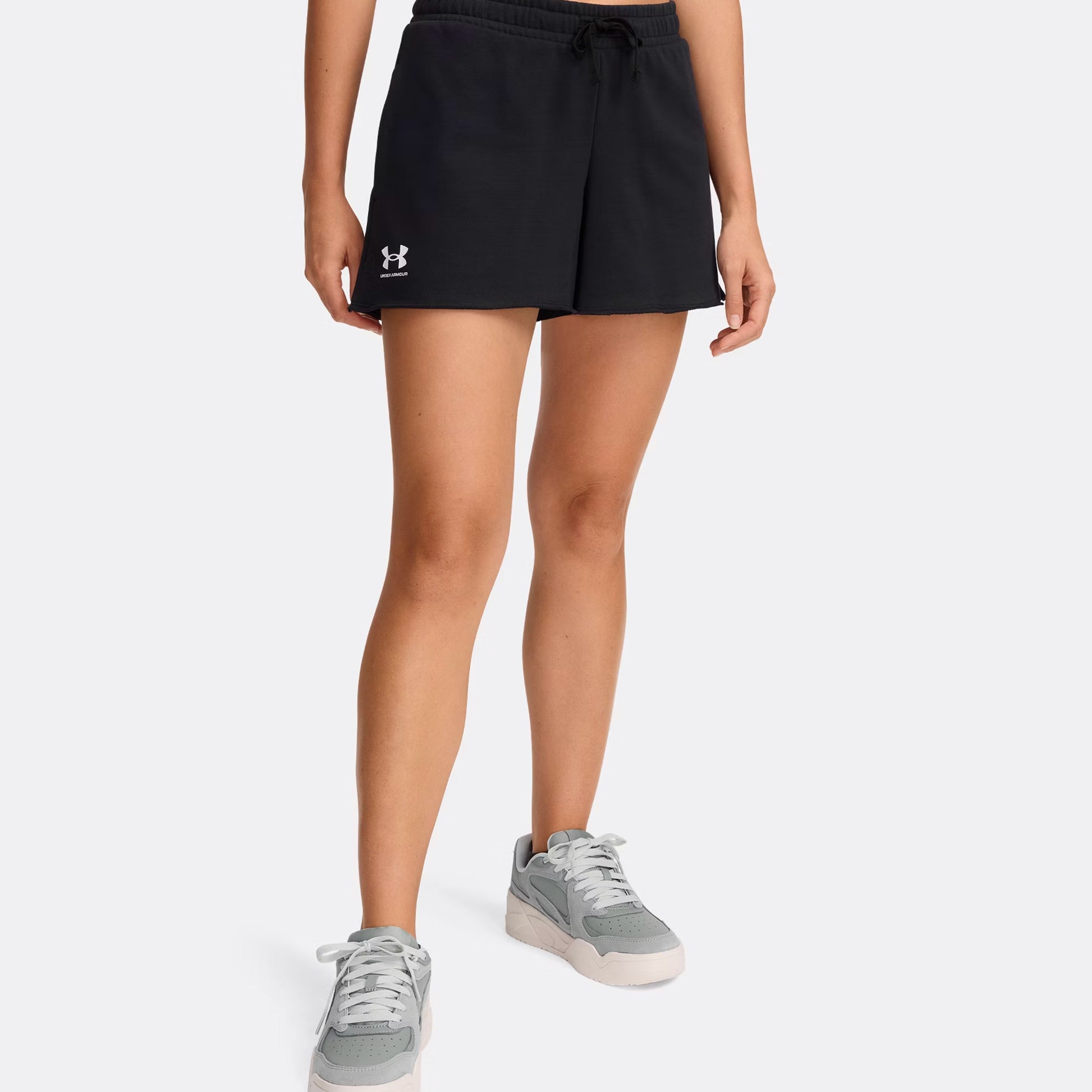 Under Armour Rival Terry Shorts Femmes - noir