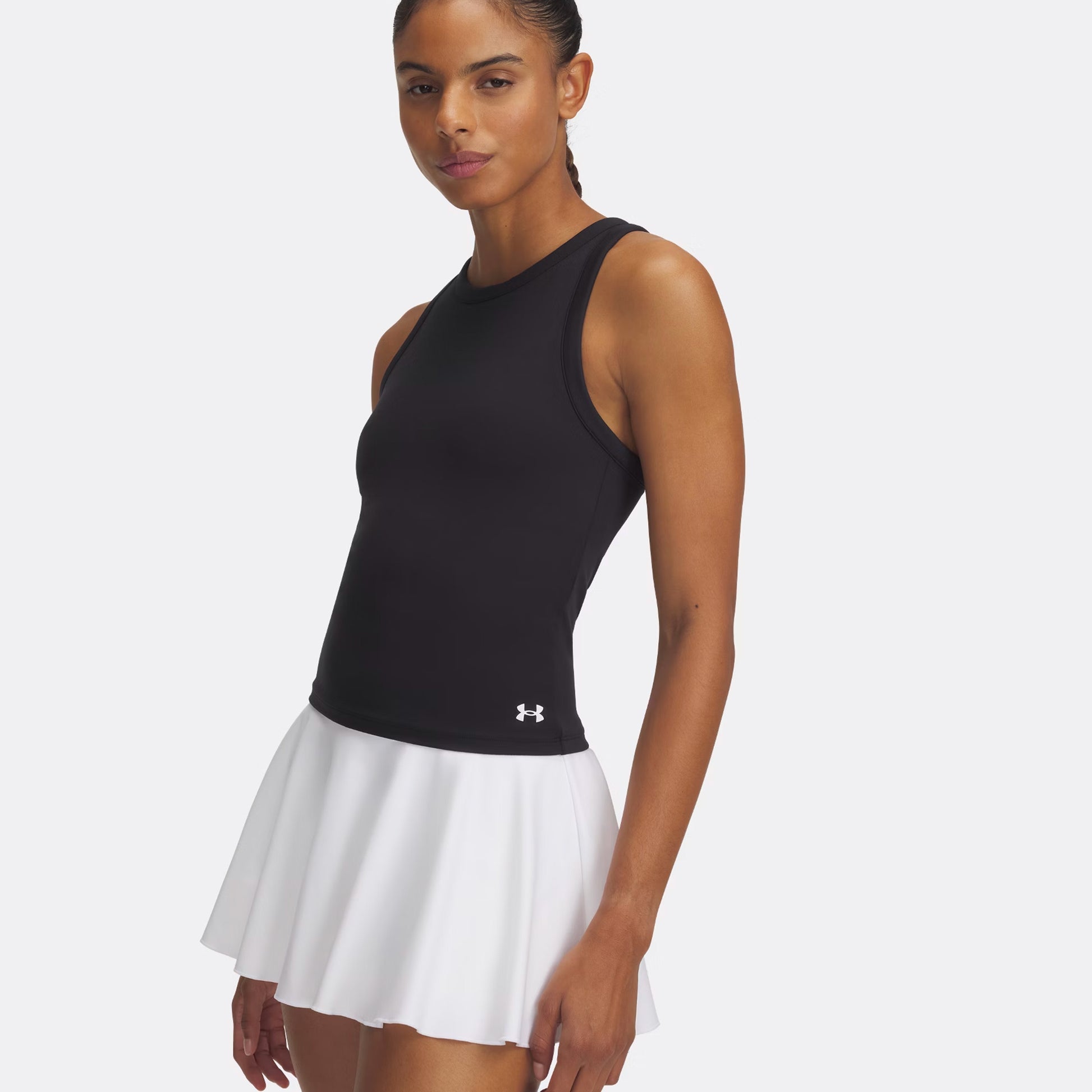 Under Armour Motion High Neck Débardeur Tank Top Femmes-Noir
