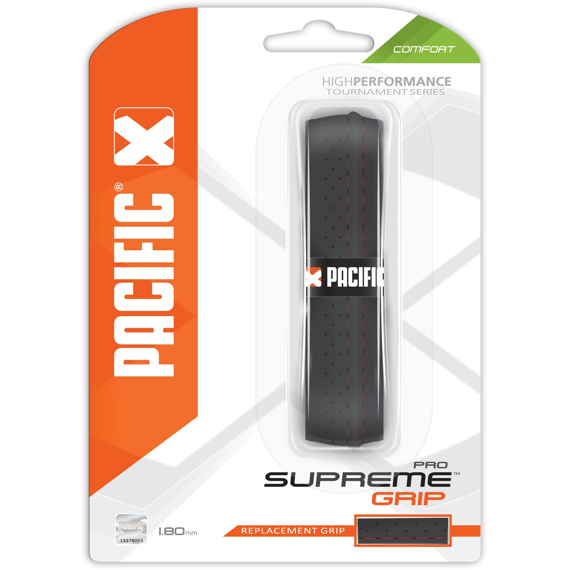 Pacific Supreme Grip Pro Pack 1 Unité-Noir