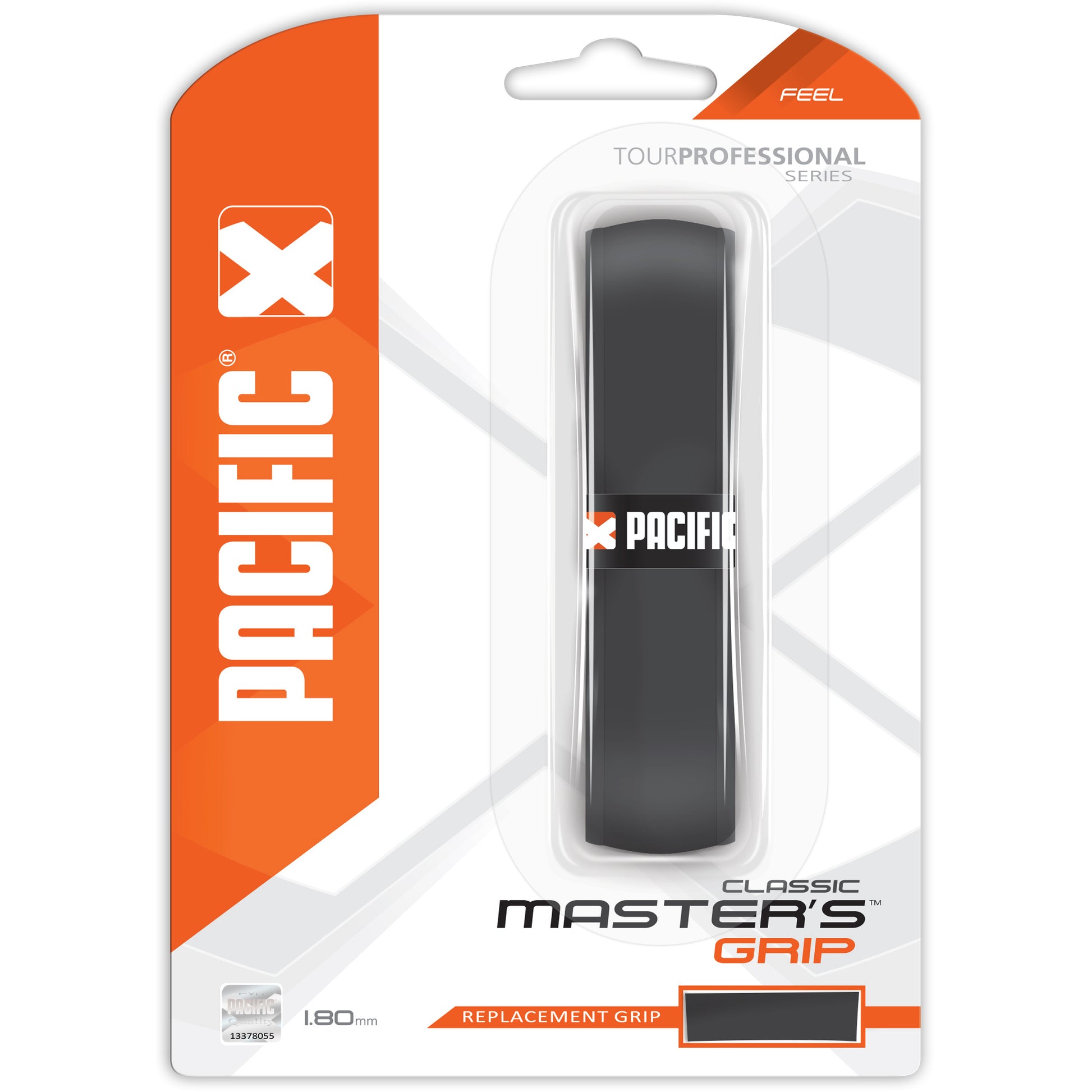 Pacific Masters Grip Classic Pack 1 Unité-Noir