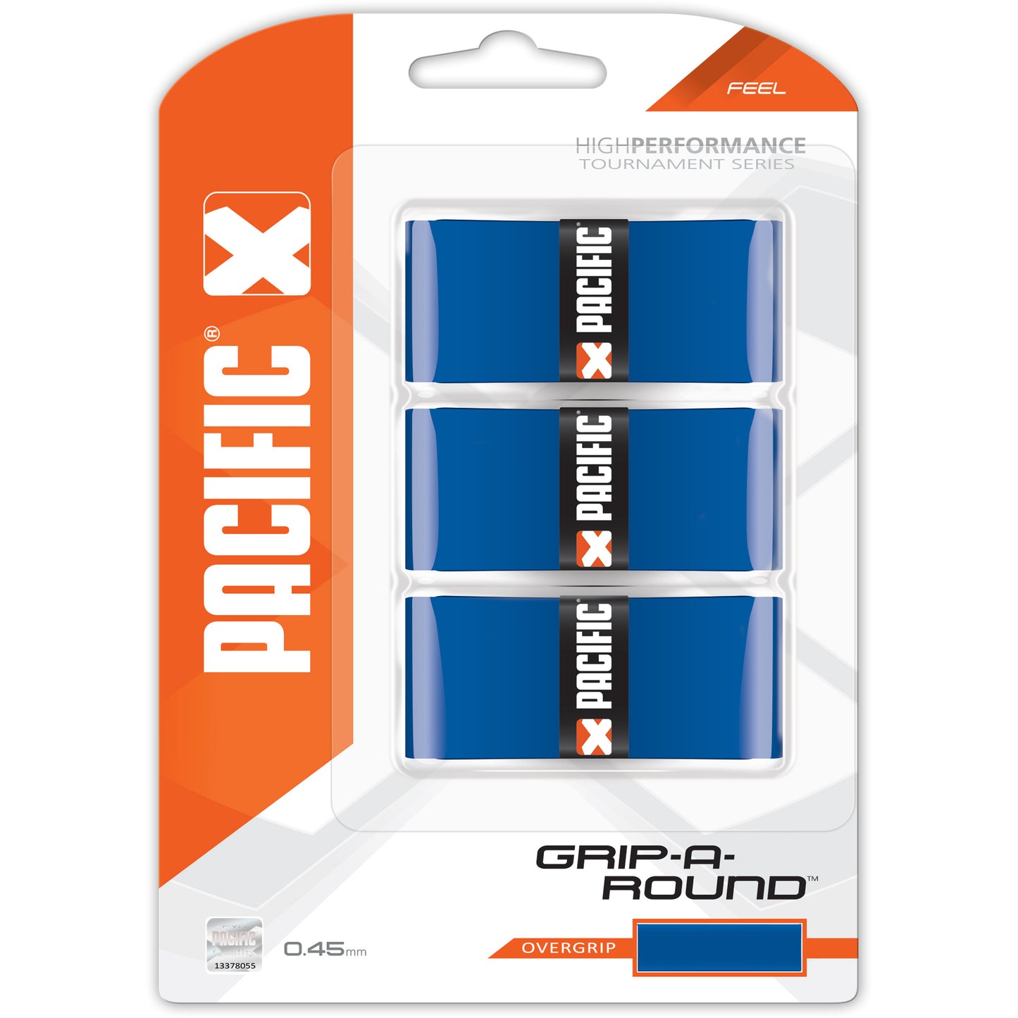 Pacific Grip-A-Round Pack De 3-Bleu
