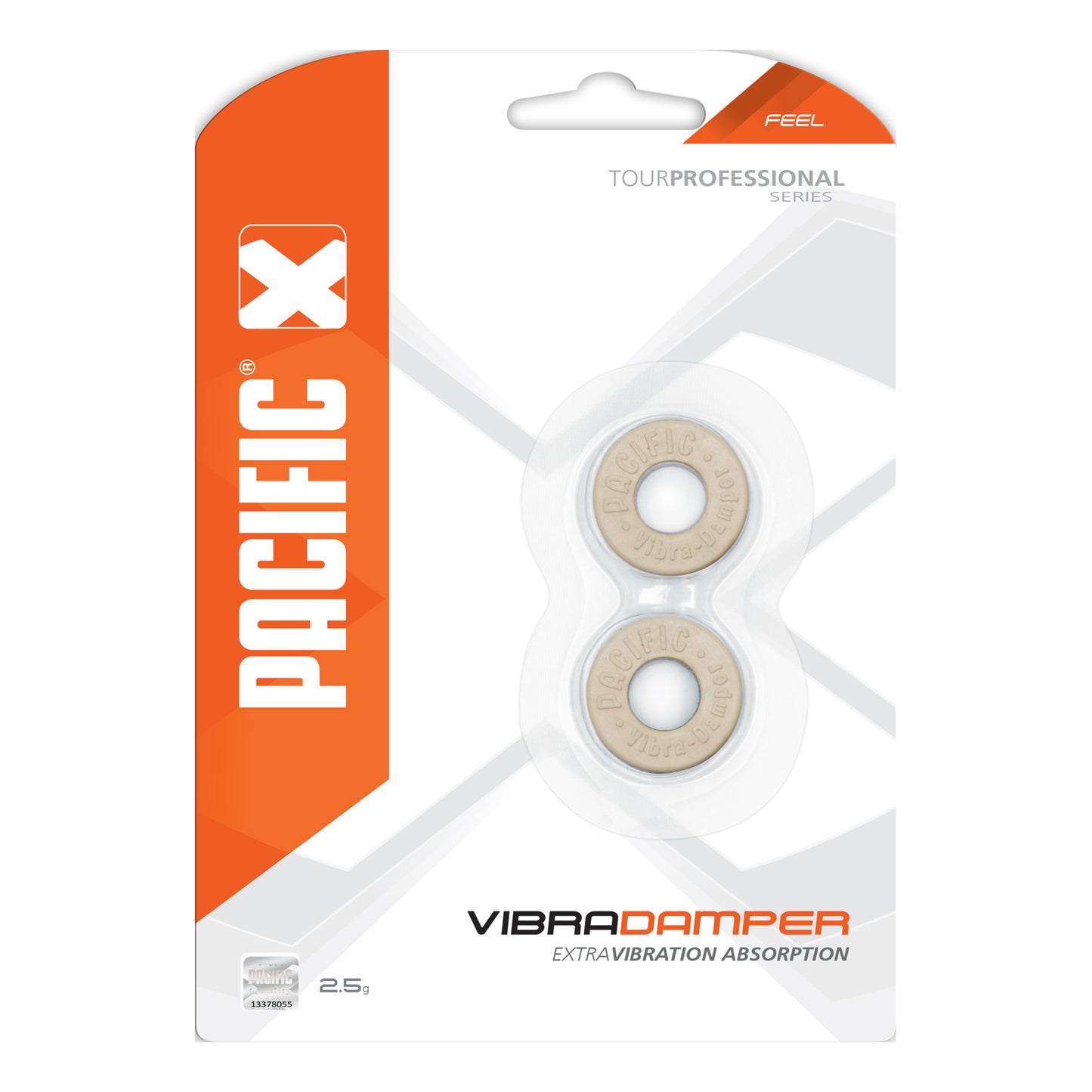 Pacific Vibra Damper Antivibrateur Pack De 2 Unités-Blanc