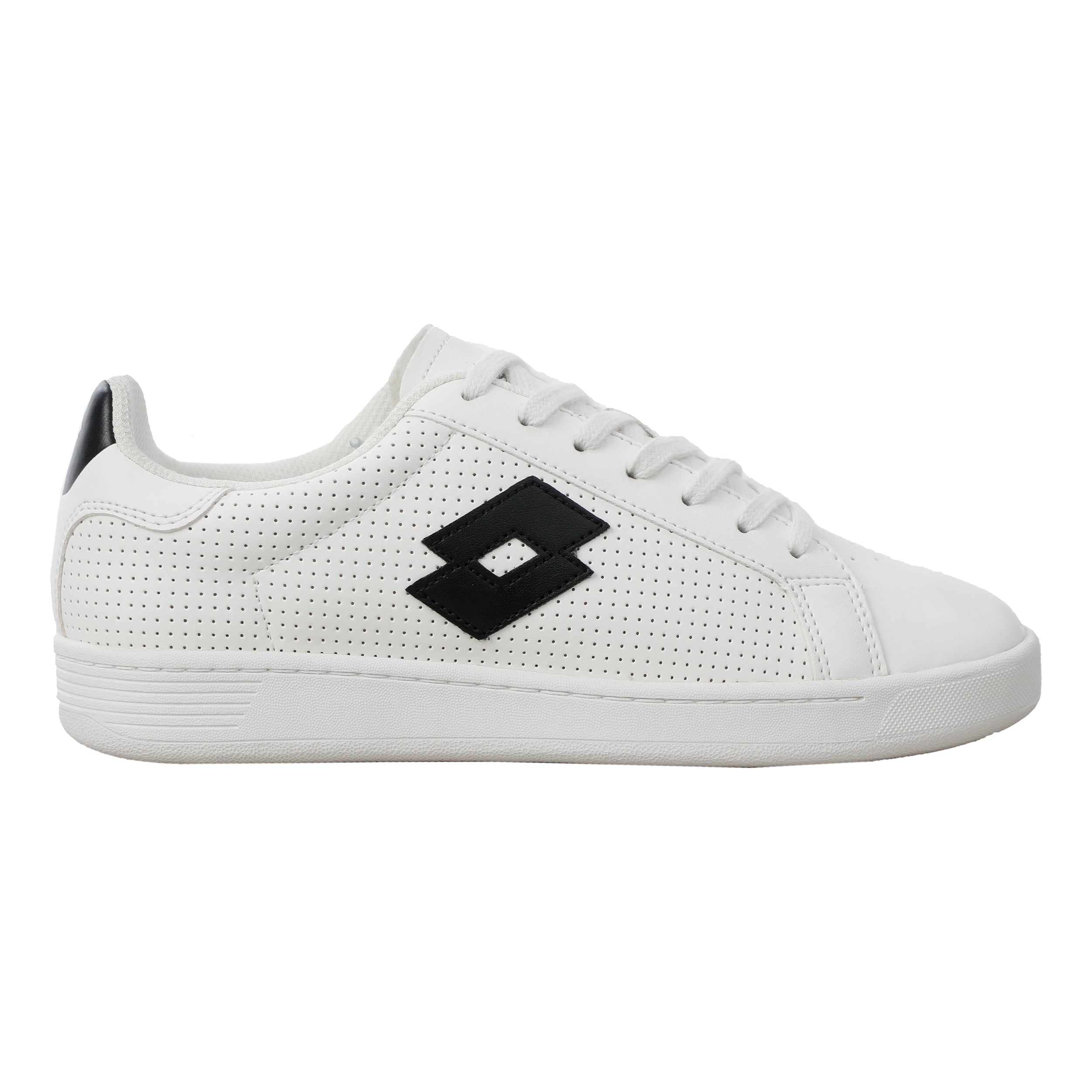 Lotto 1973 EVO II Micro Baskets Femmes - blanc, noir
