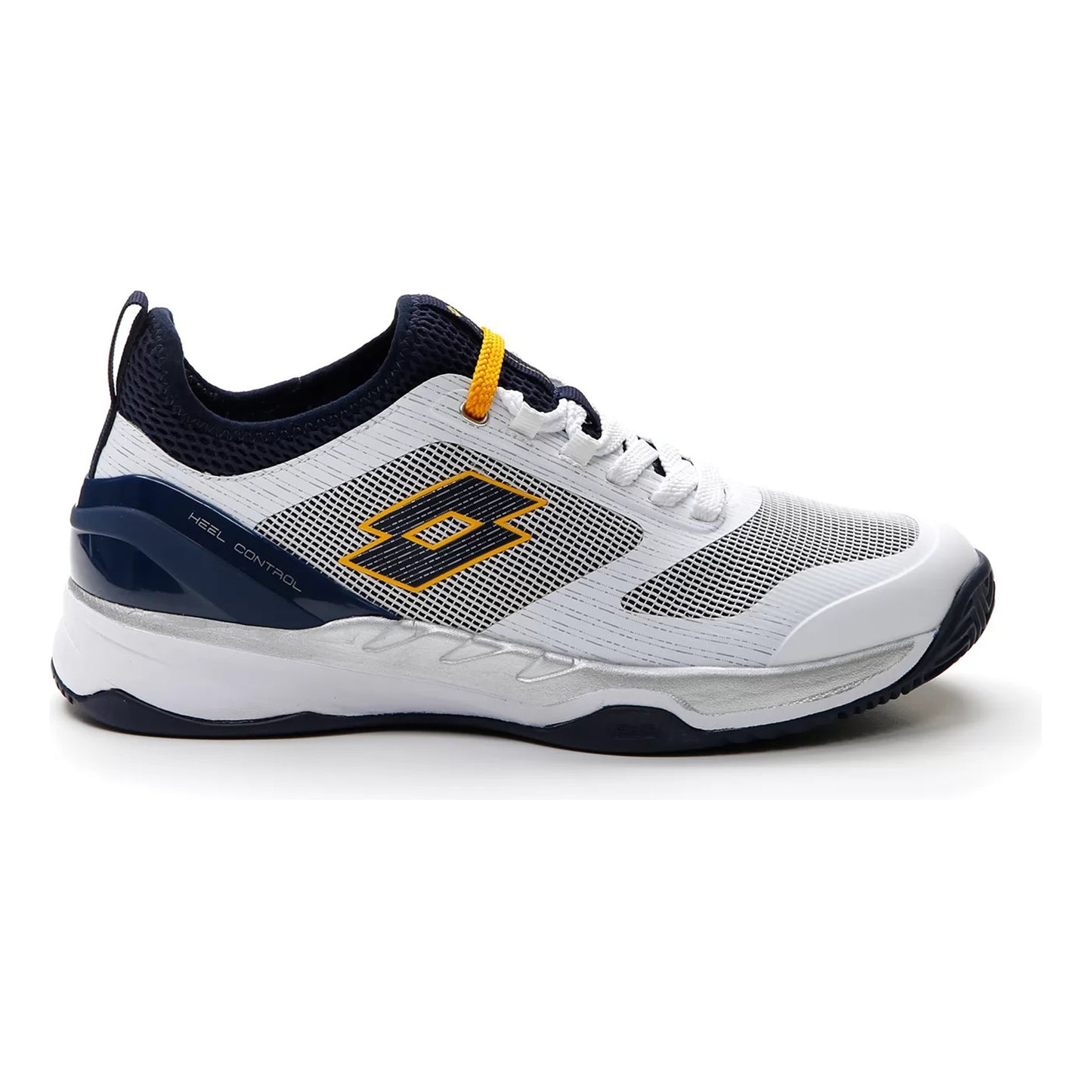 Lotto Mirage 200 Chaussure Terre Battue Hommes-Blanc,Bleu Foncé