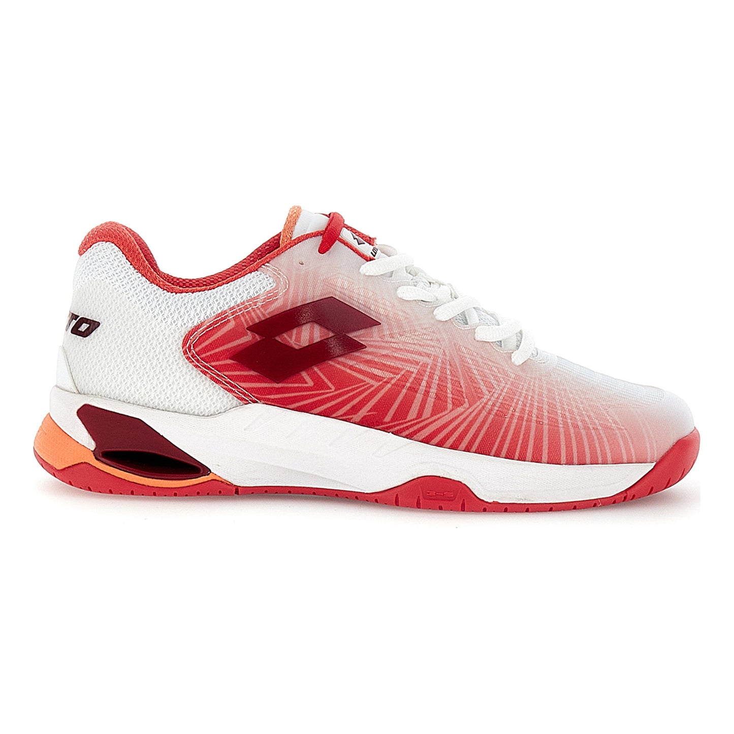 Lotto Mirage 100 II SPD Chaussures toutes surfaces Femmes-blanc, orange