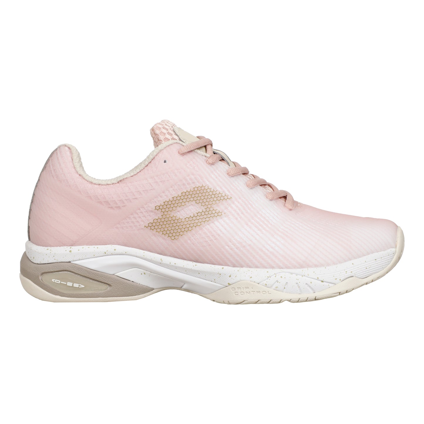 Lotto Mirage 300 III Chaussures Toutes Surfaces Femmes-Blanc,Abricot
