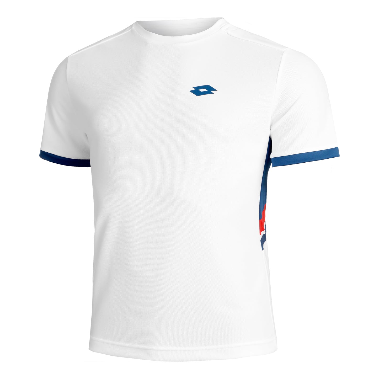 Lotto Squadra III T-shirt Hommes-Blanc