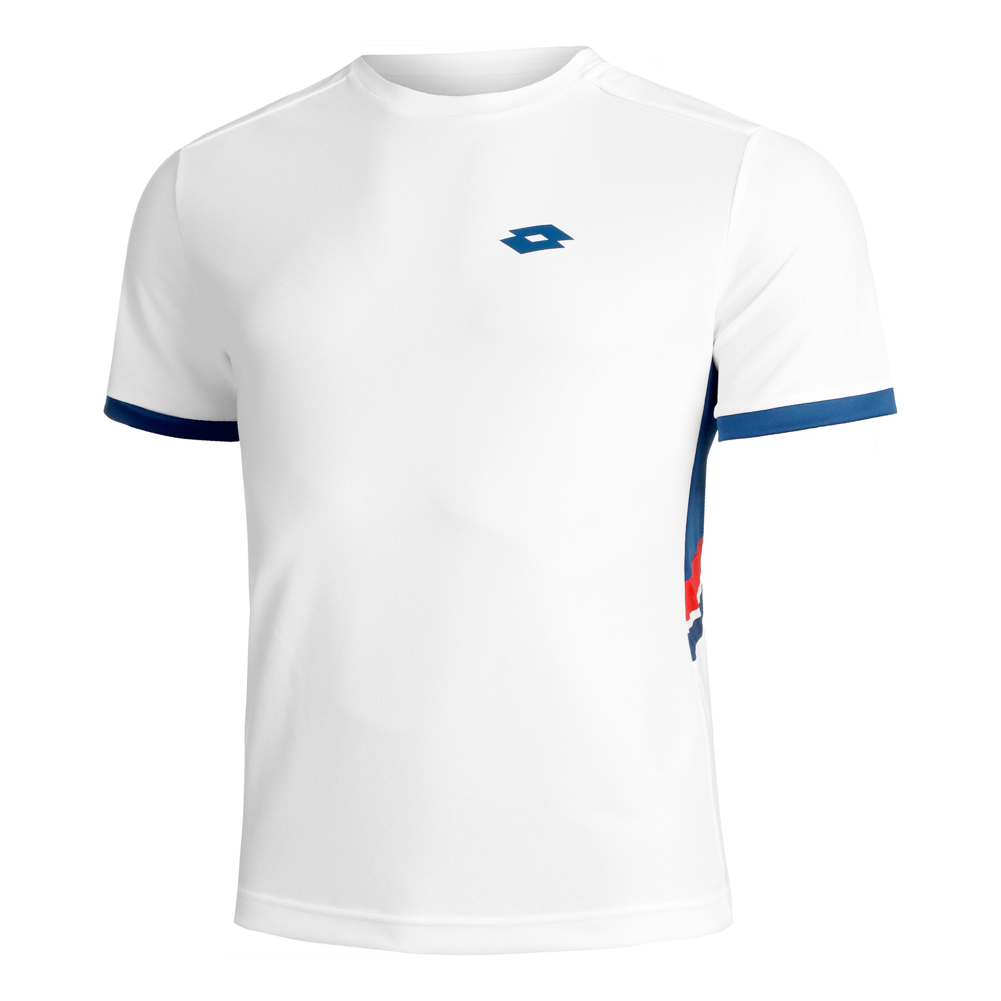 Lotto Squadra III T-shirt Hommes-Blanc
