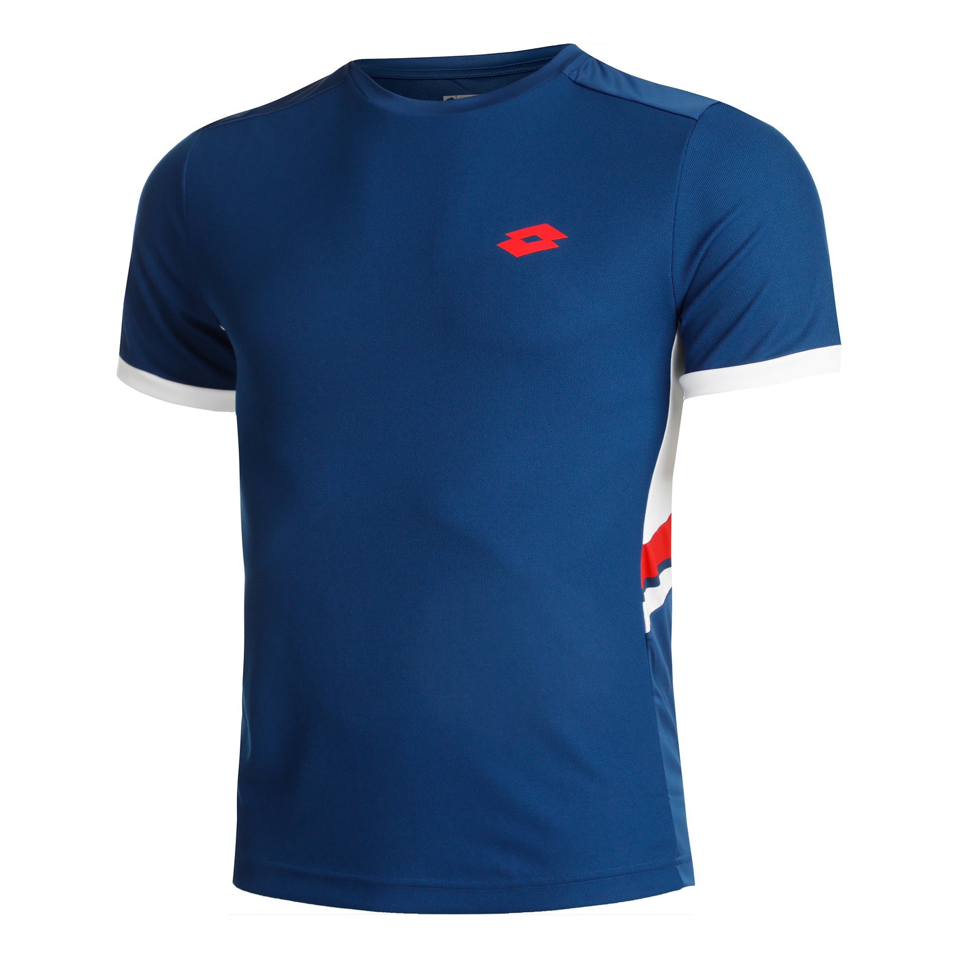 Lotto Squadra III T-shirt Hommes-Bleu,Rouge
