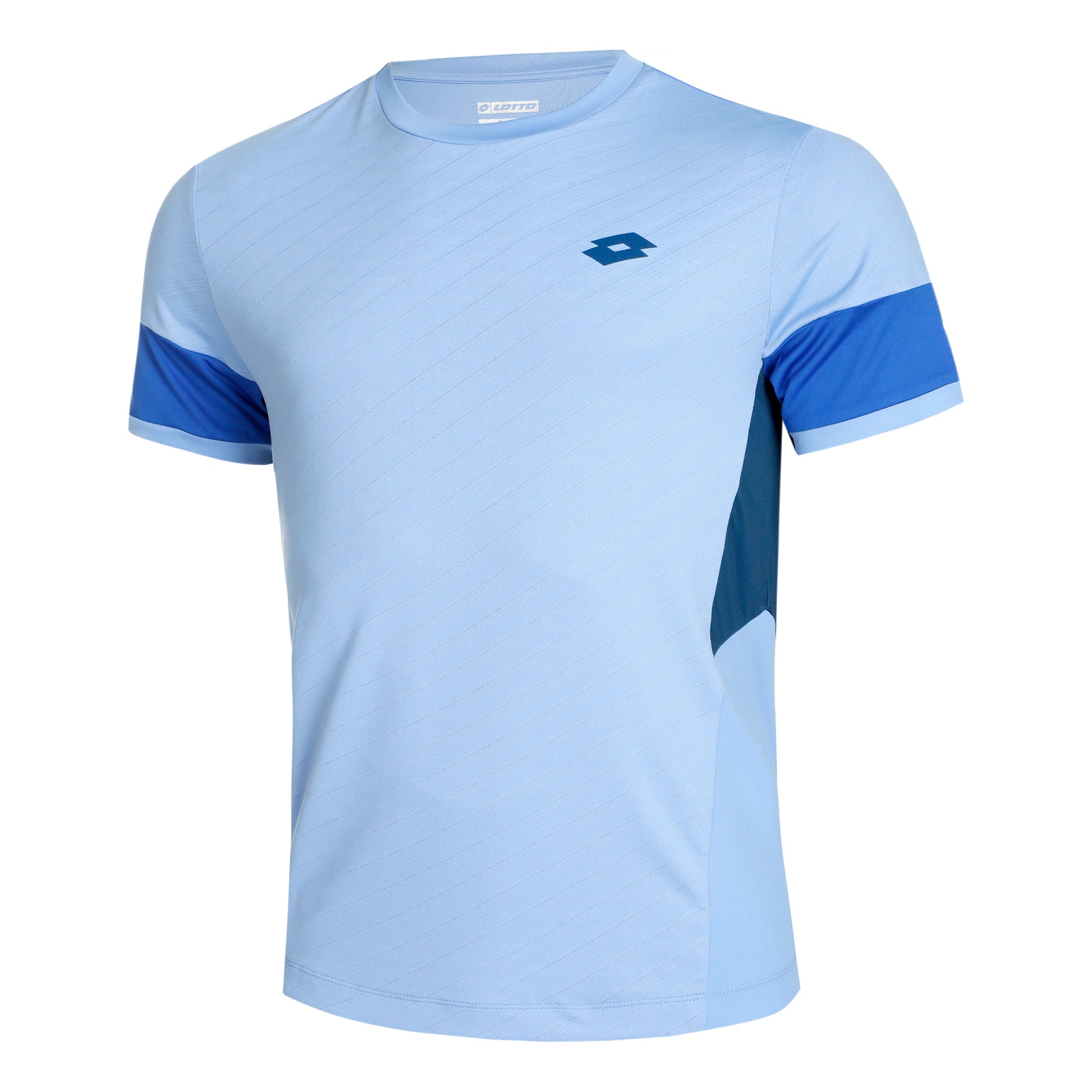 Lotto Tech I D1 T-shirt Hommes - bleu clair, bleu