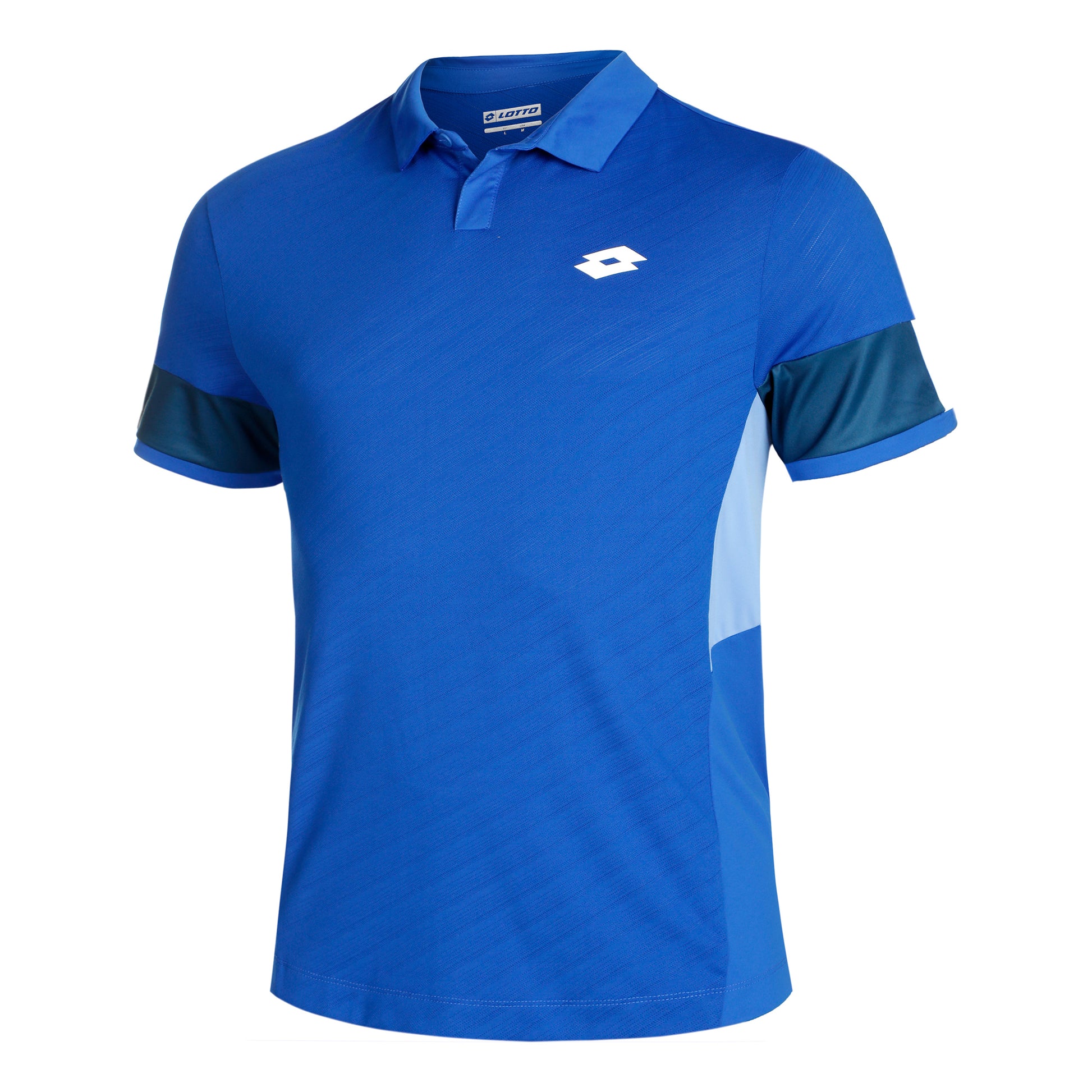 Lotto Tech I D1 Polo Hommes - bleu,