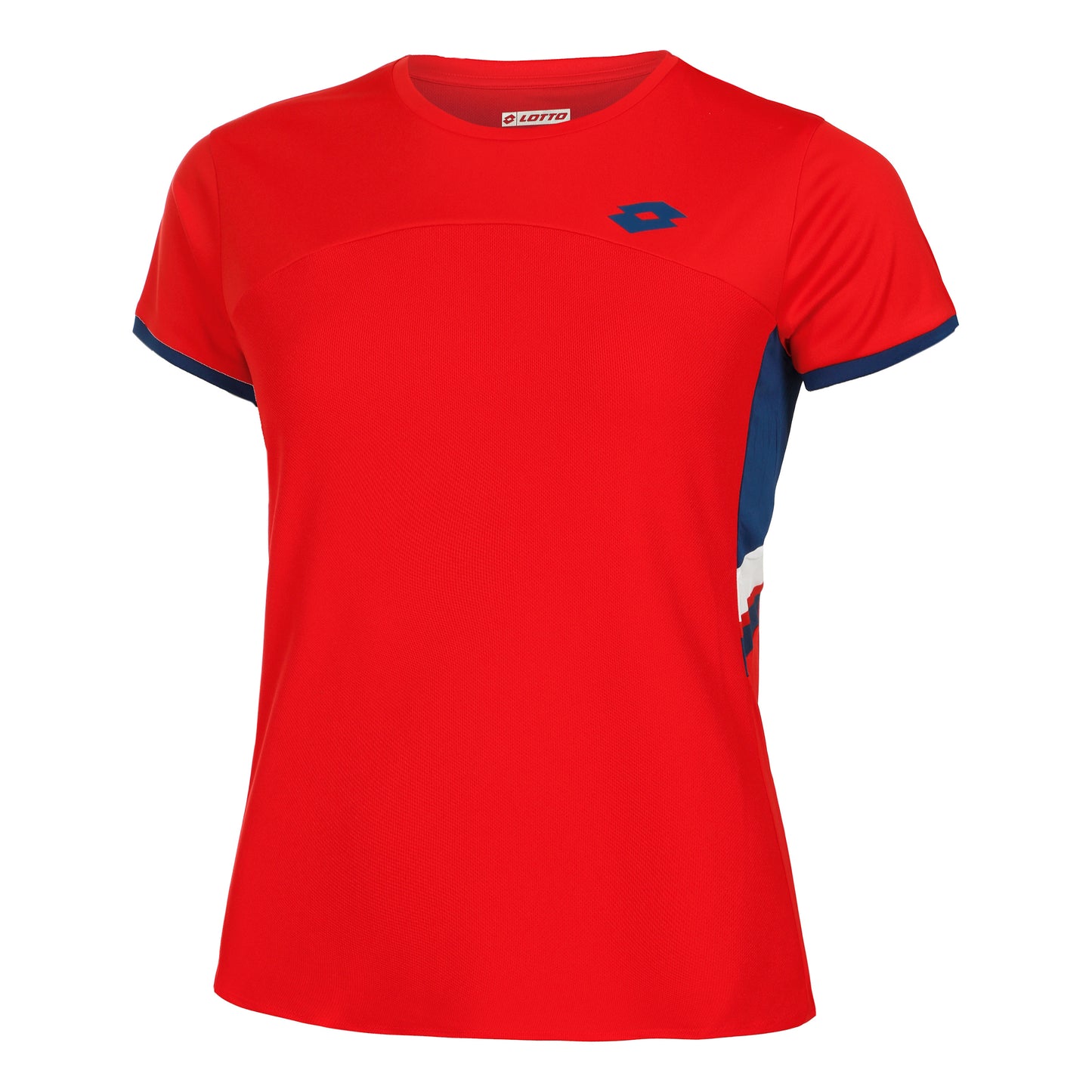 Lotto Squadra III T-shirt Femmes-Rouge