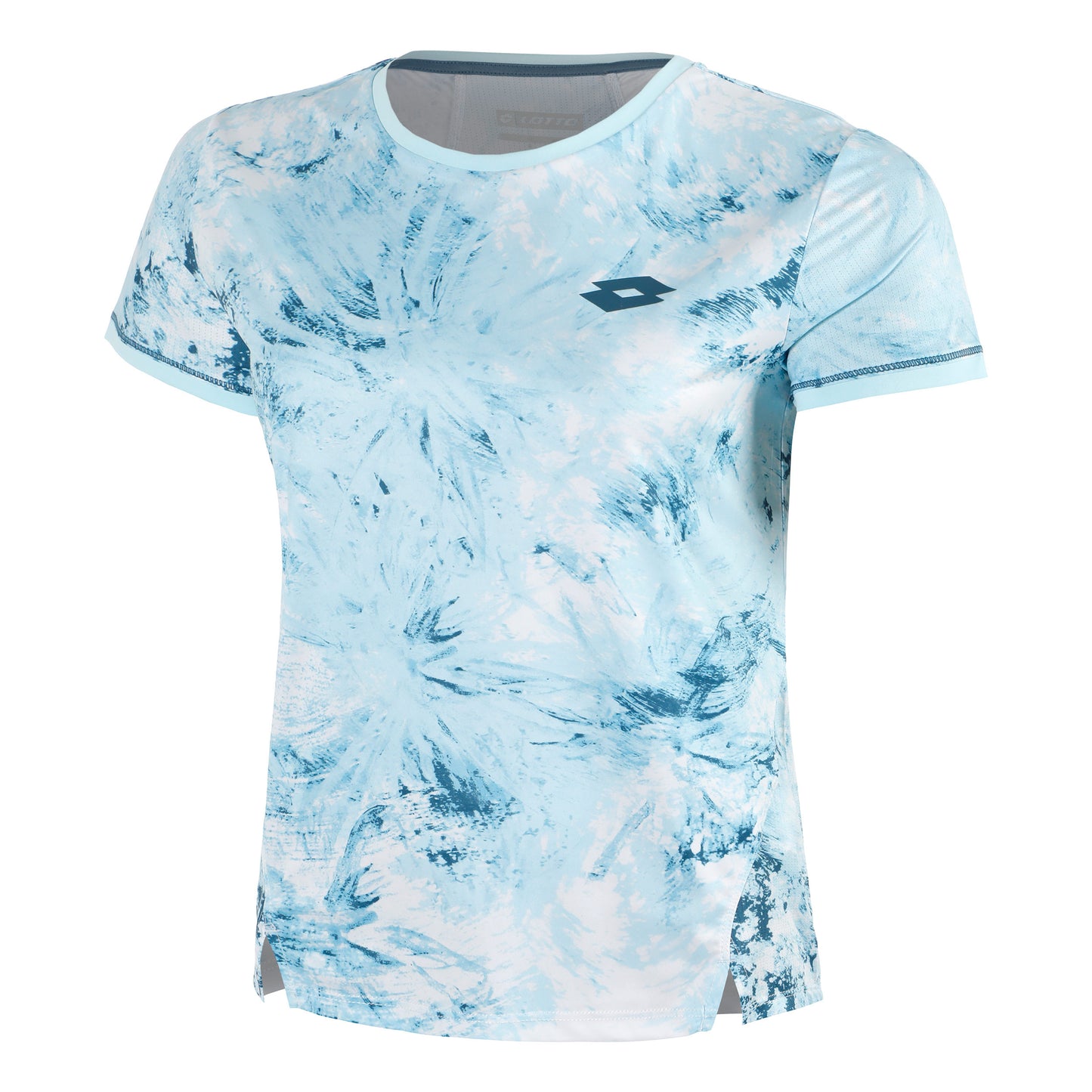 Lotto Tech IV D2 T-shirt Femmes-Bleu Clair
