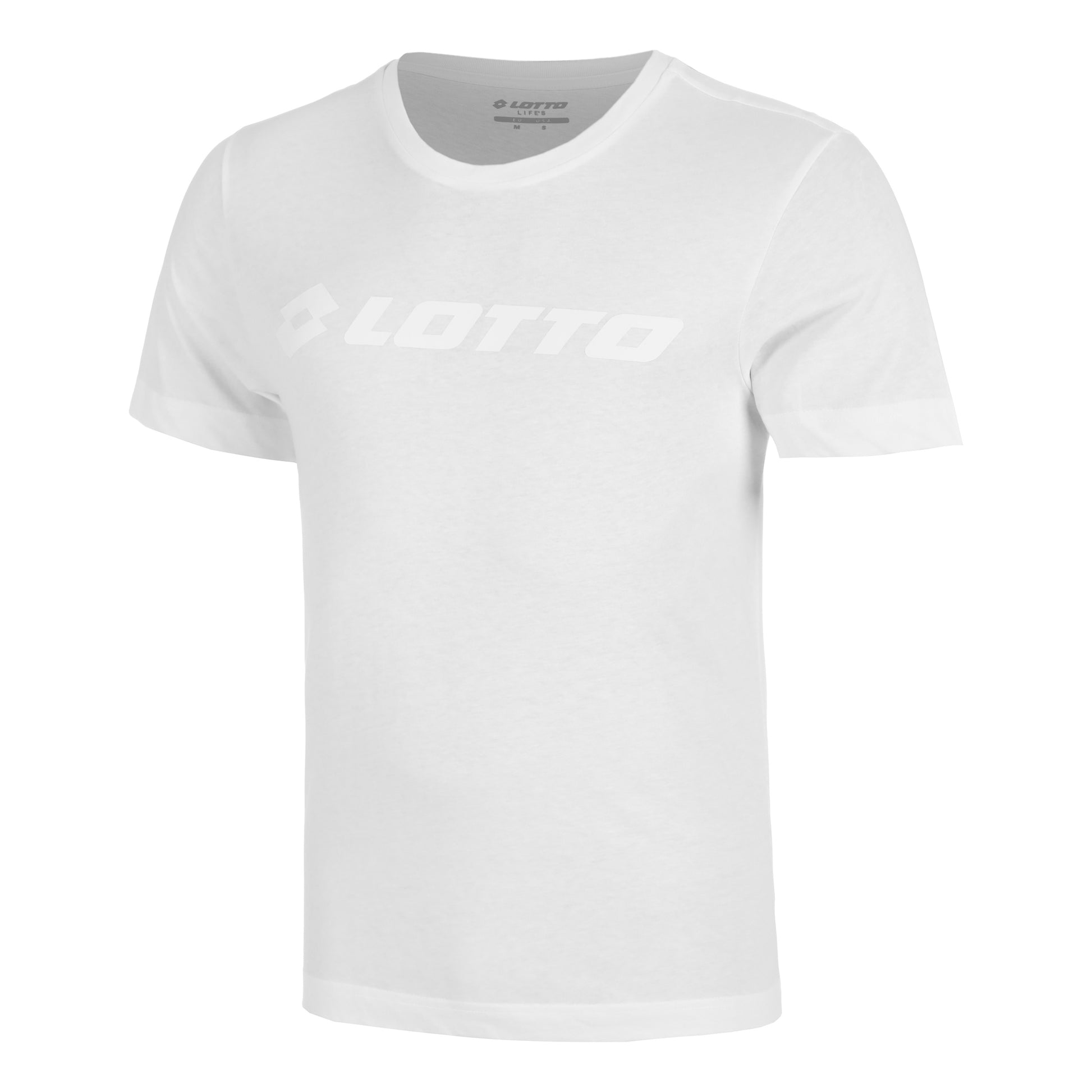 Lotto MSC II Logo T-shirt Hommes - blanc