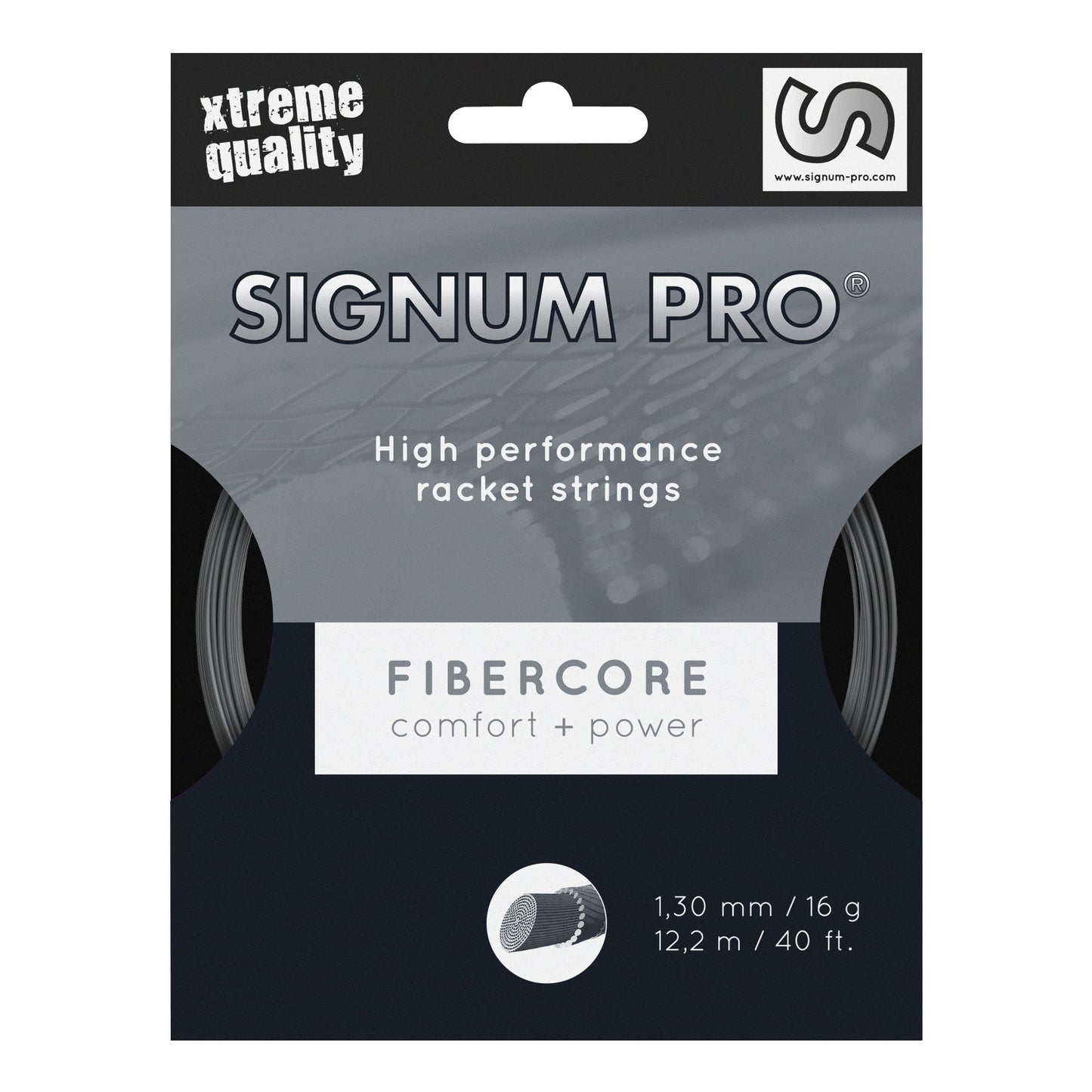 Signum Pro Fibrecore Cordage En Garniture 12m-Argent