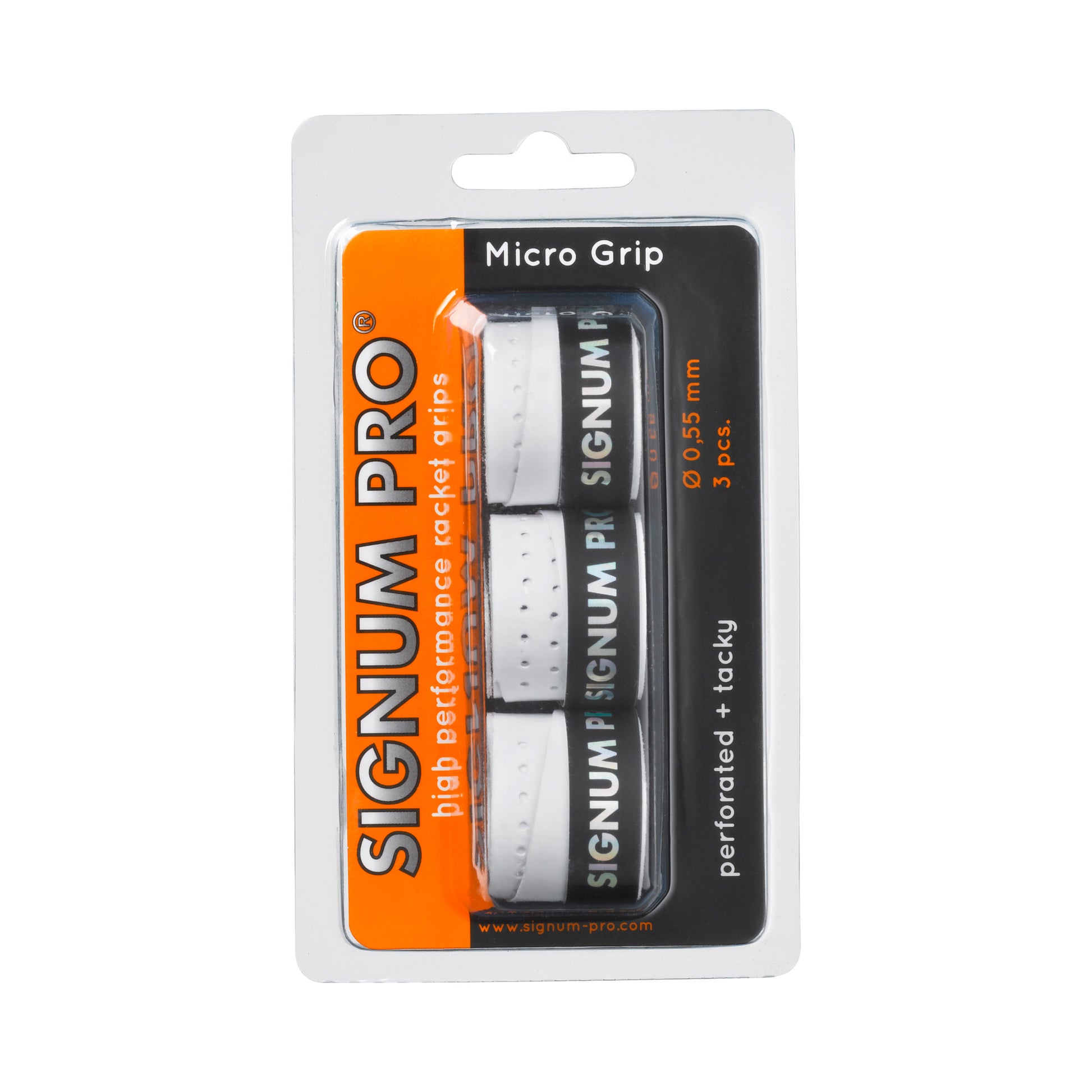 Signum Pro Micro Grip Pack De 3-Blanc