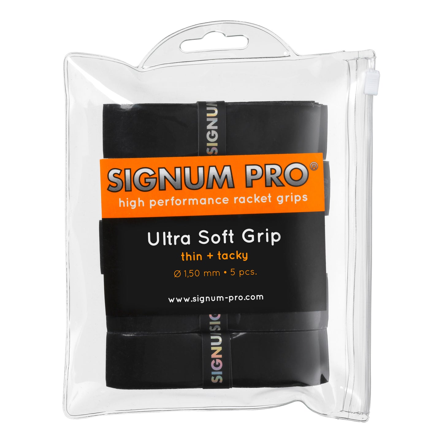 Signum Pro Ultra Soft Grip Pack de 5 - noir
