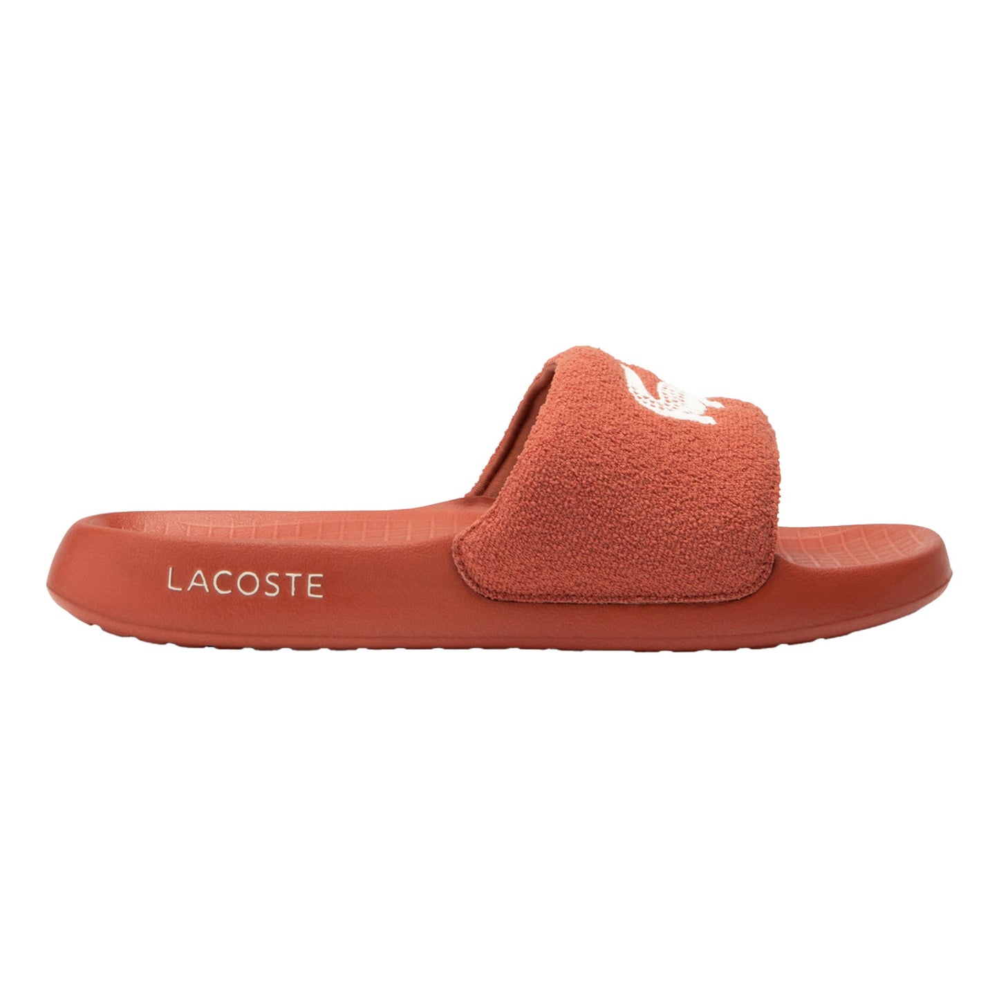 Lacoste Serve Slide 1.0 Tongs Femmes-Rouge Vin