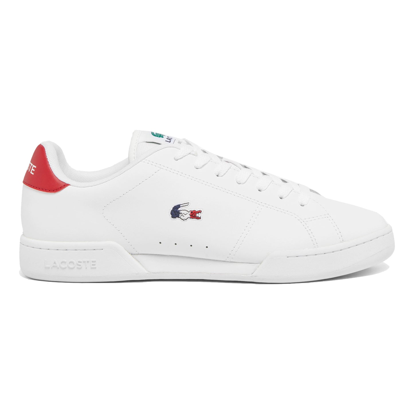 Lacoste Carnaby Cup Baskets Hommes-Blanc,Bleu Foncé