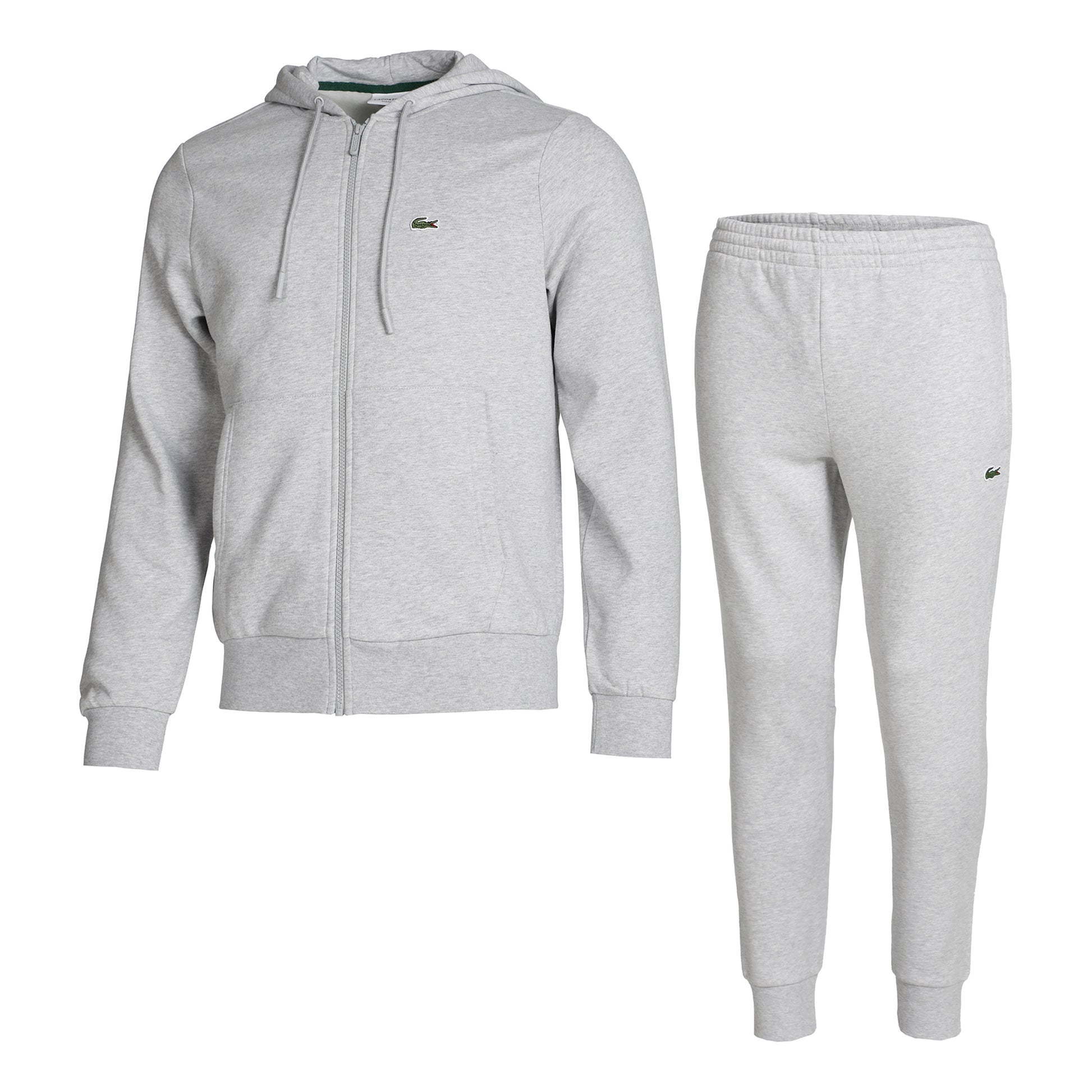 Lacoste Core Solid Survêtement Hommes - gris clair,