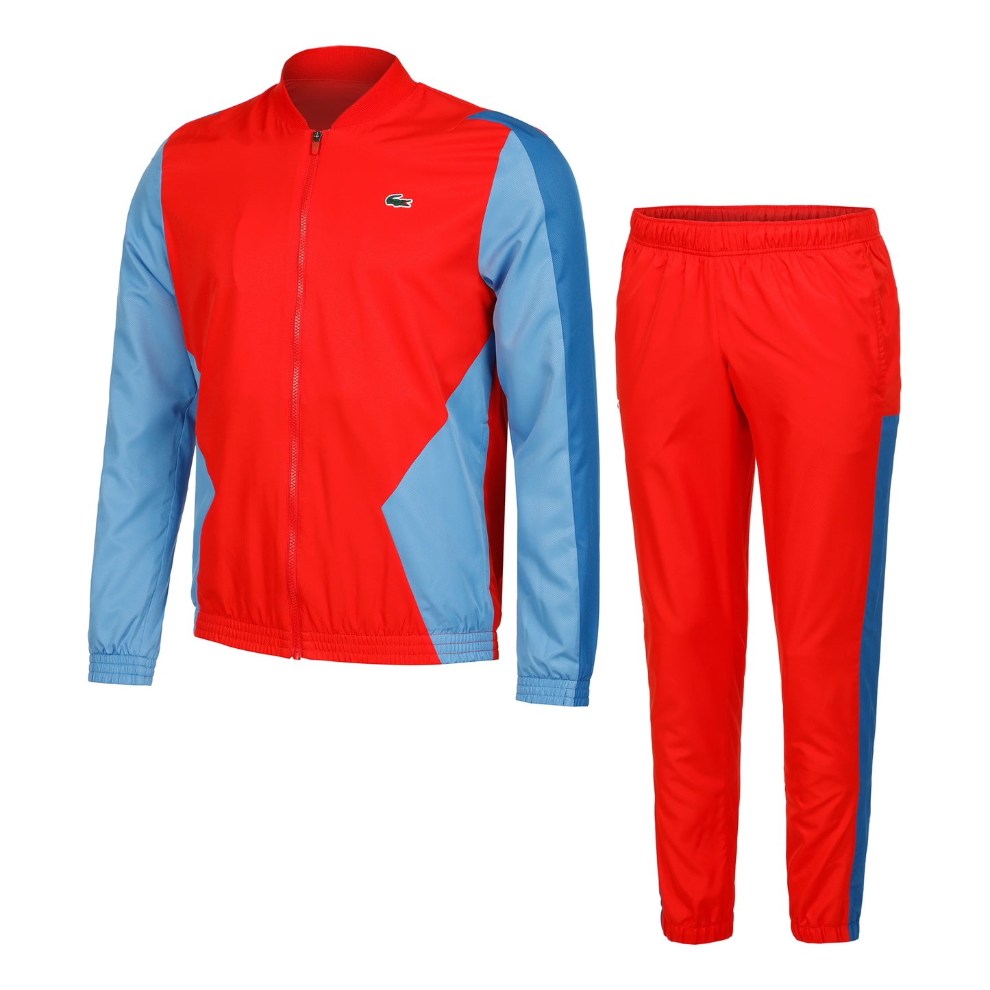Lacoste Tracksuit Survêtement Hommes - rouge, bleu