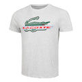 Tee T-shirt Hommes - orange, bleu
