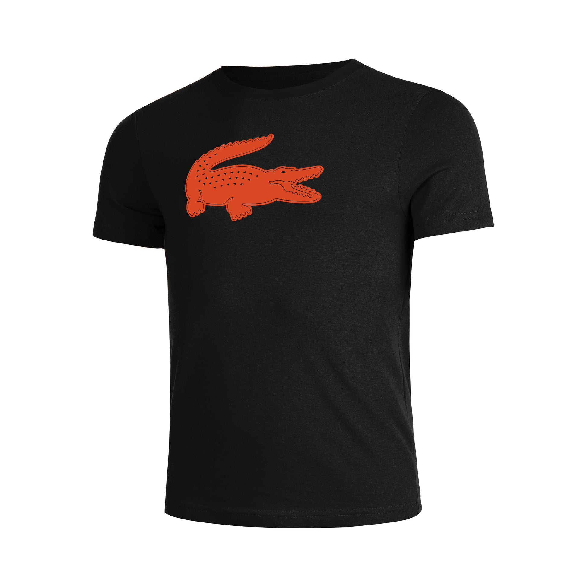 Lacoste Core T-shirt Garçons - noir, orange