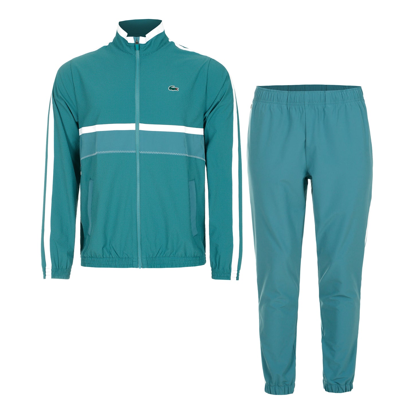 Lacoste Tracksuits Survêtement Hommes - bleu petrol, blanc