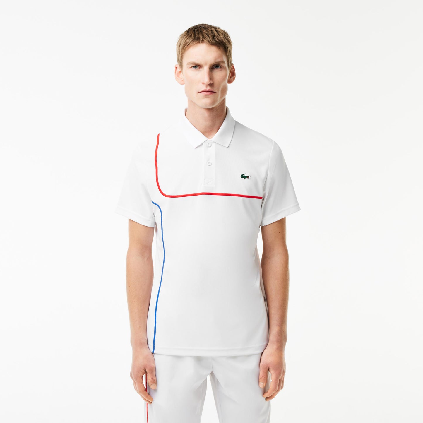 Lacoste Polo Hommes - blanc,