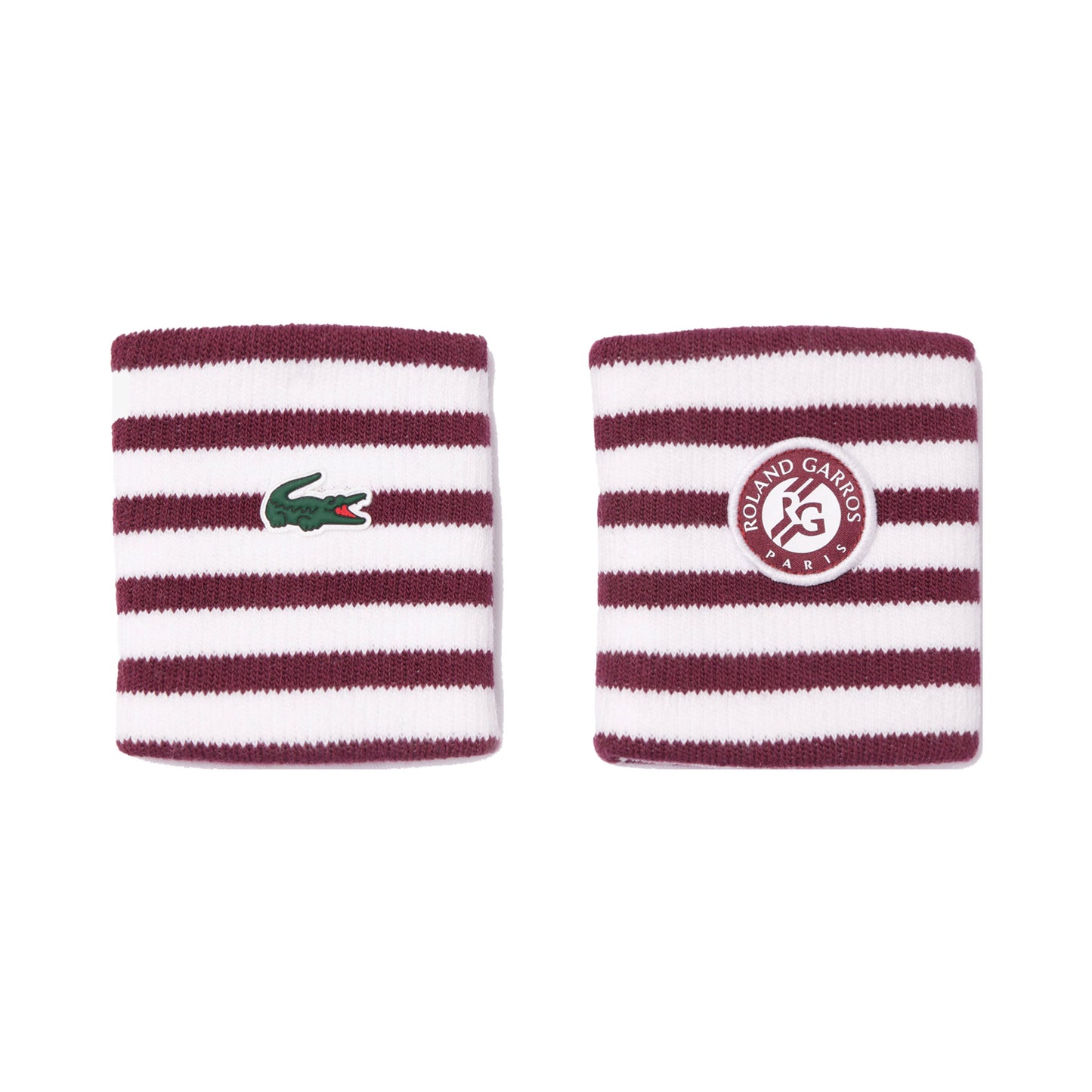 Lacoste Poignet Hommes-rouge foncé,blanc