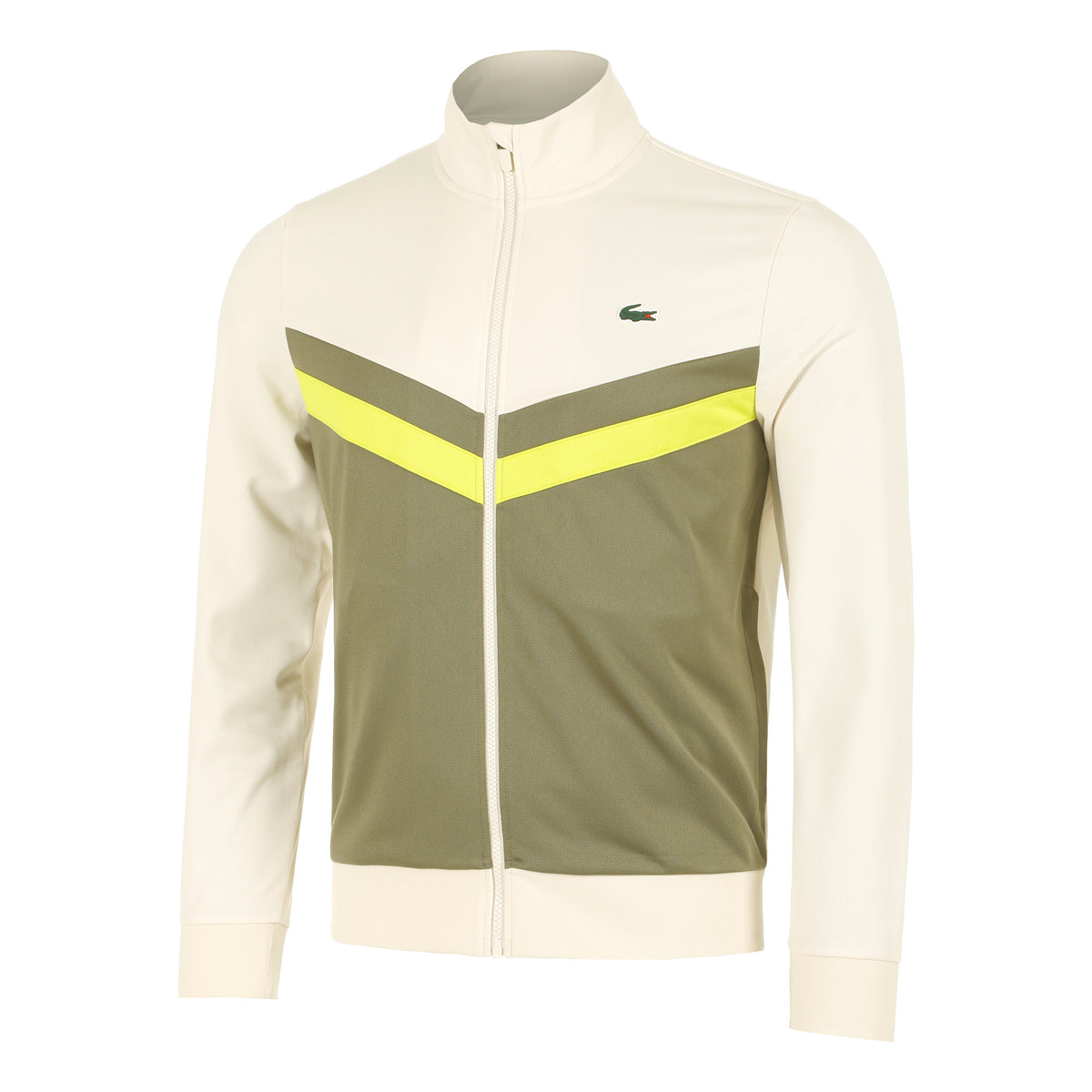Lacoste Technical Capsule Veste de survêtement Hommes - crème, multicouleur