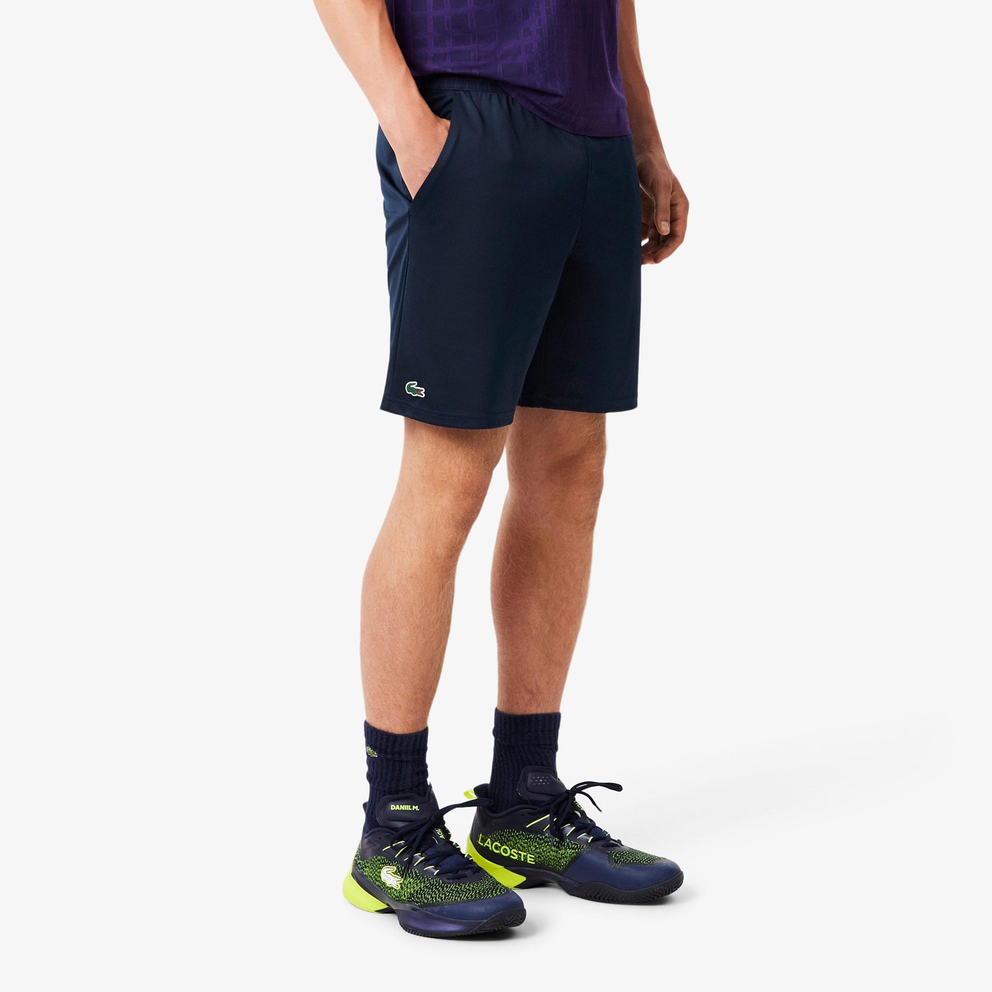 Lacoste Shorts Hommes-Bleu Foncé