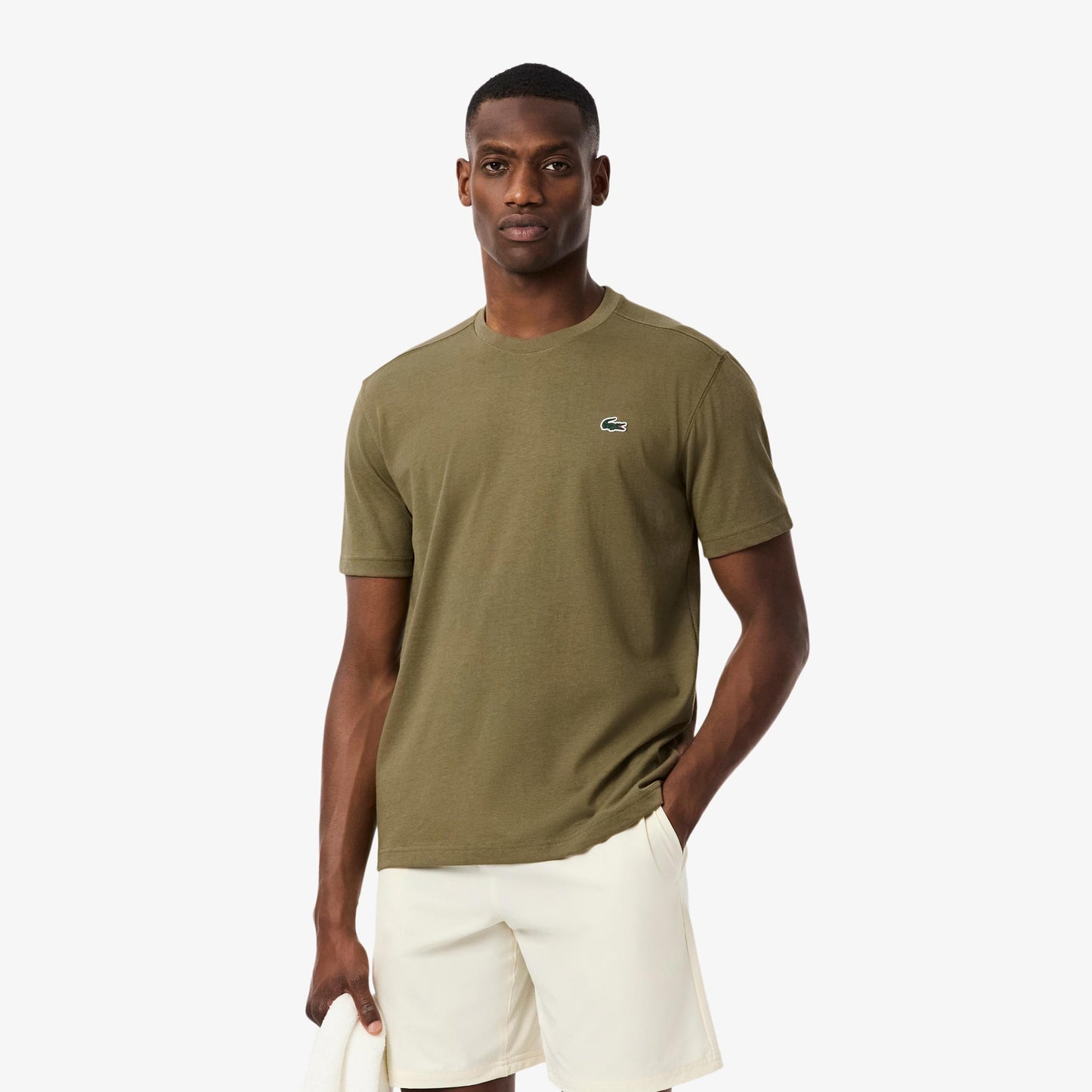 Lacoste Core T-shirt Hommes - vert olive