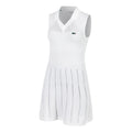Robe Femmes - blanc, vert foncé